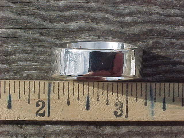 Cadillac Crest Silver Chrome Ring Size #13 NOS Unique Logo Hi-Quality Custom