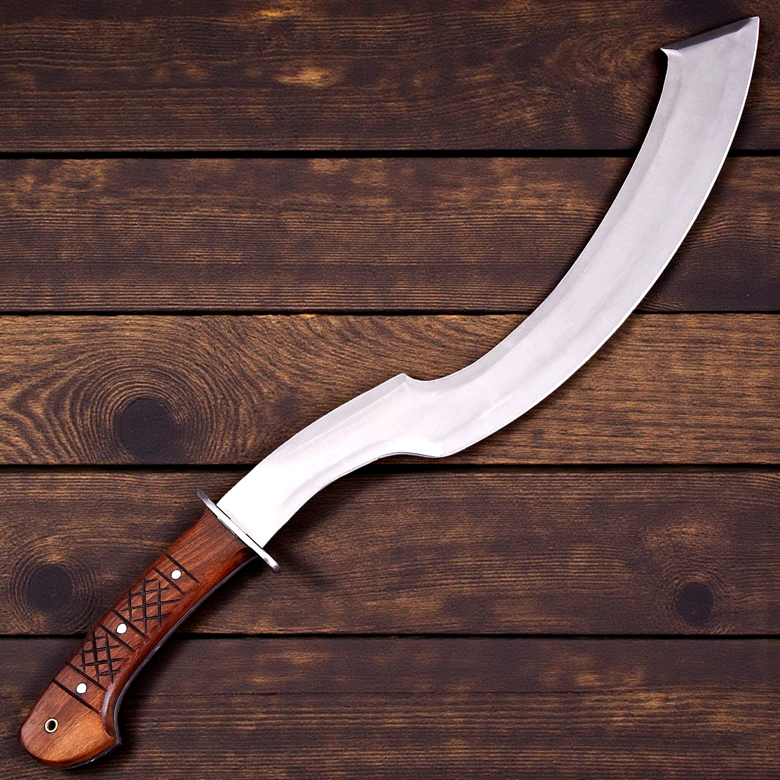 Custom Hand Made Egyptian Khopesh Sword Forge High Carbon Steel Blade 2979