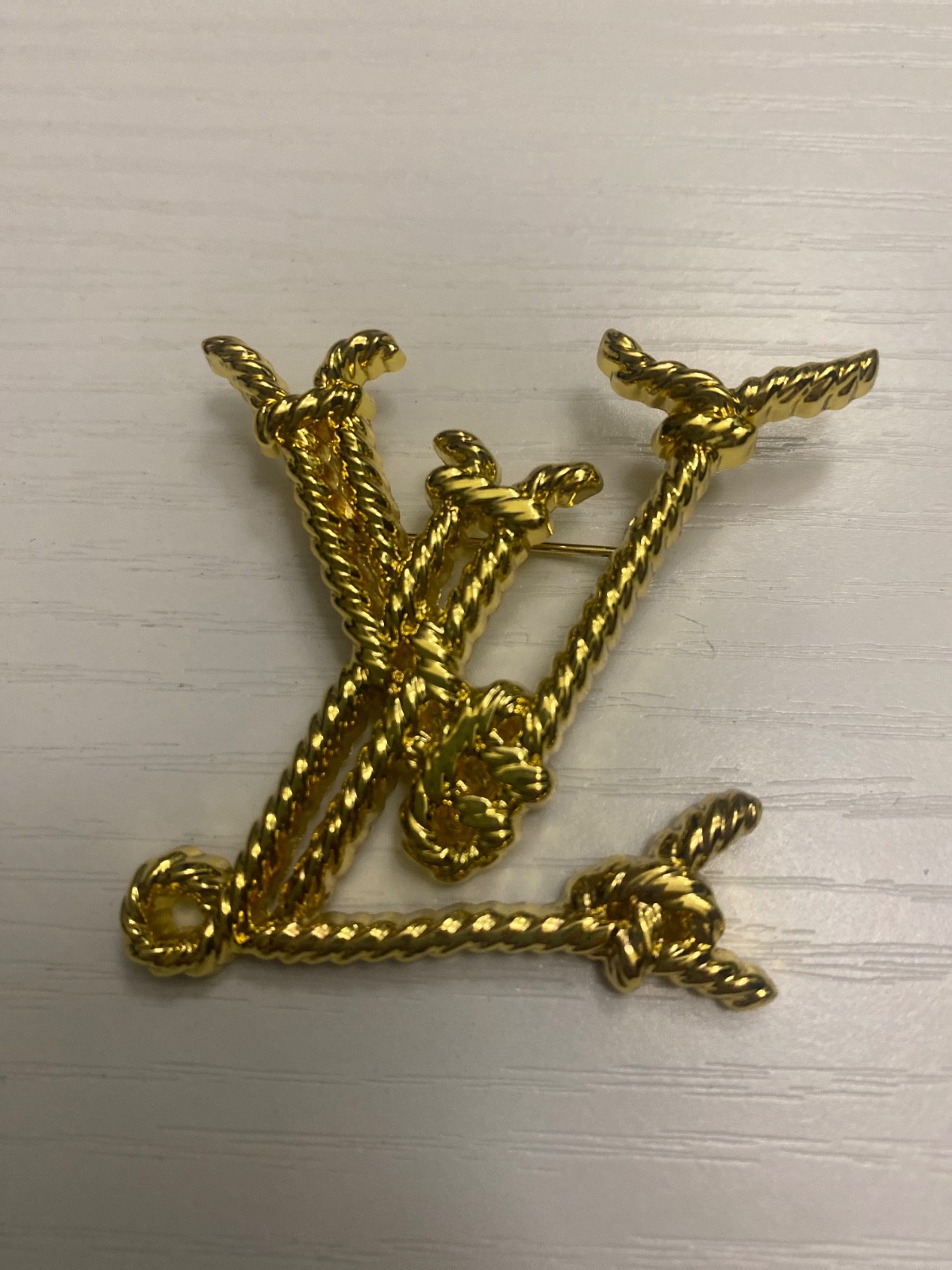 Louis Vuitton Classy And Elegant Pin Brooch