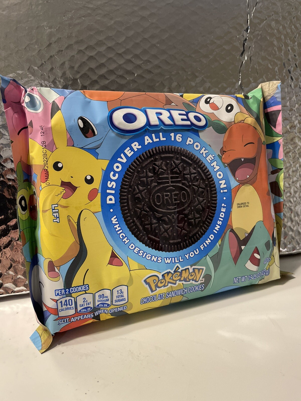2 Mew Oreos With Brand New Un Opened Pack Of Pokémon Limited Edition Oreos