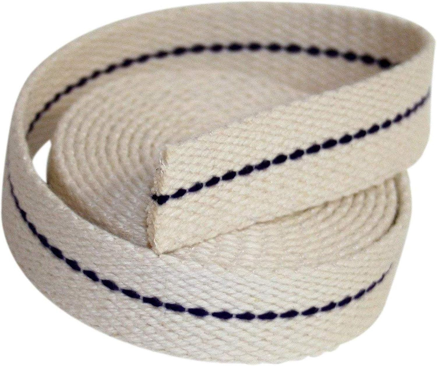 FLAT COTTON OIL LAMP WICK ROLL Durable Natural Cotton Replacement Lantern Light
