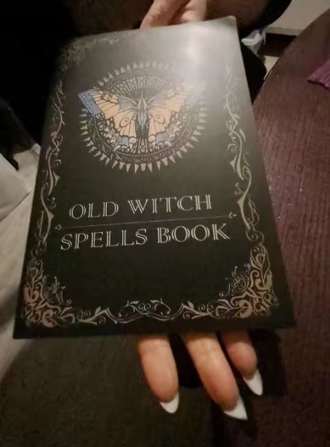 Old Witch Spells Book – Essential Tool for Witches & Wizard, US FREE SHIPPING