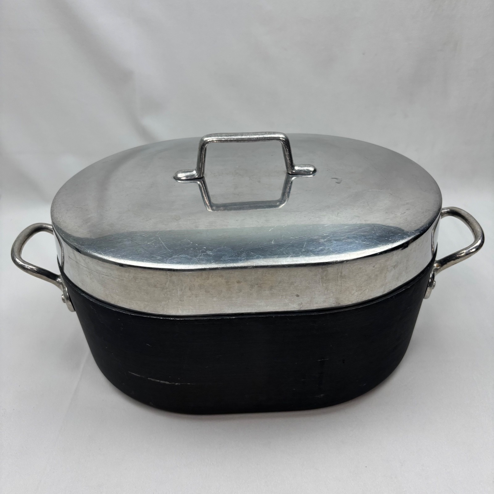 Vintage Magnalite GHC 12 Inch Roaster Dutch Oven 5265 Made In USA