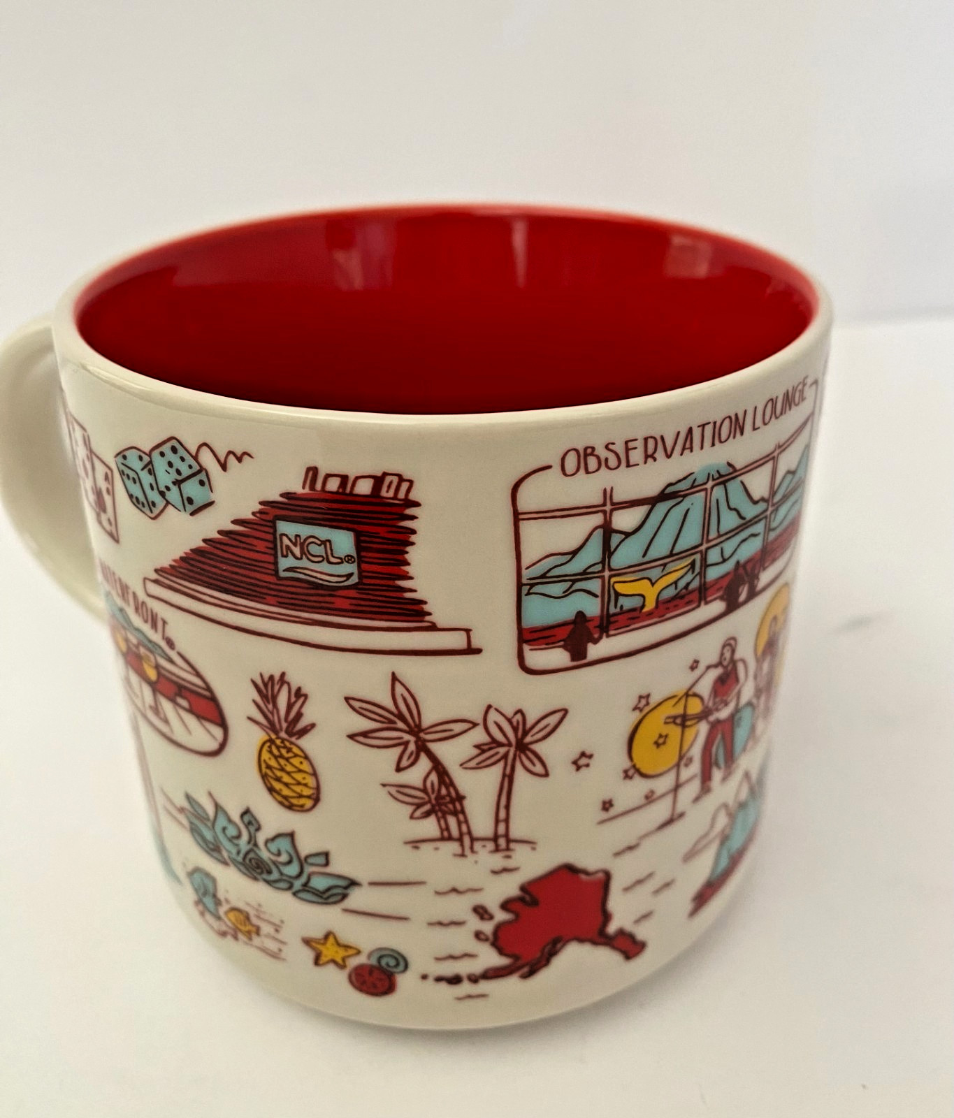 Starbucks NCL JOY Mug Norwegian Cruise Ship Been There Series Limited Edition