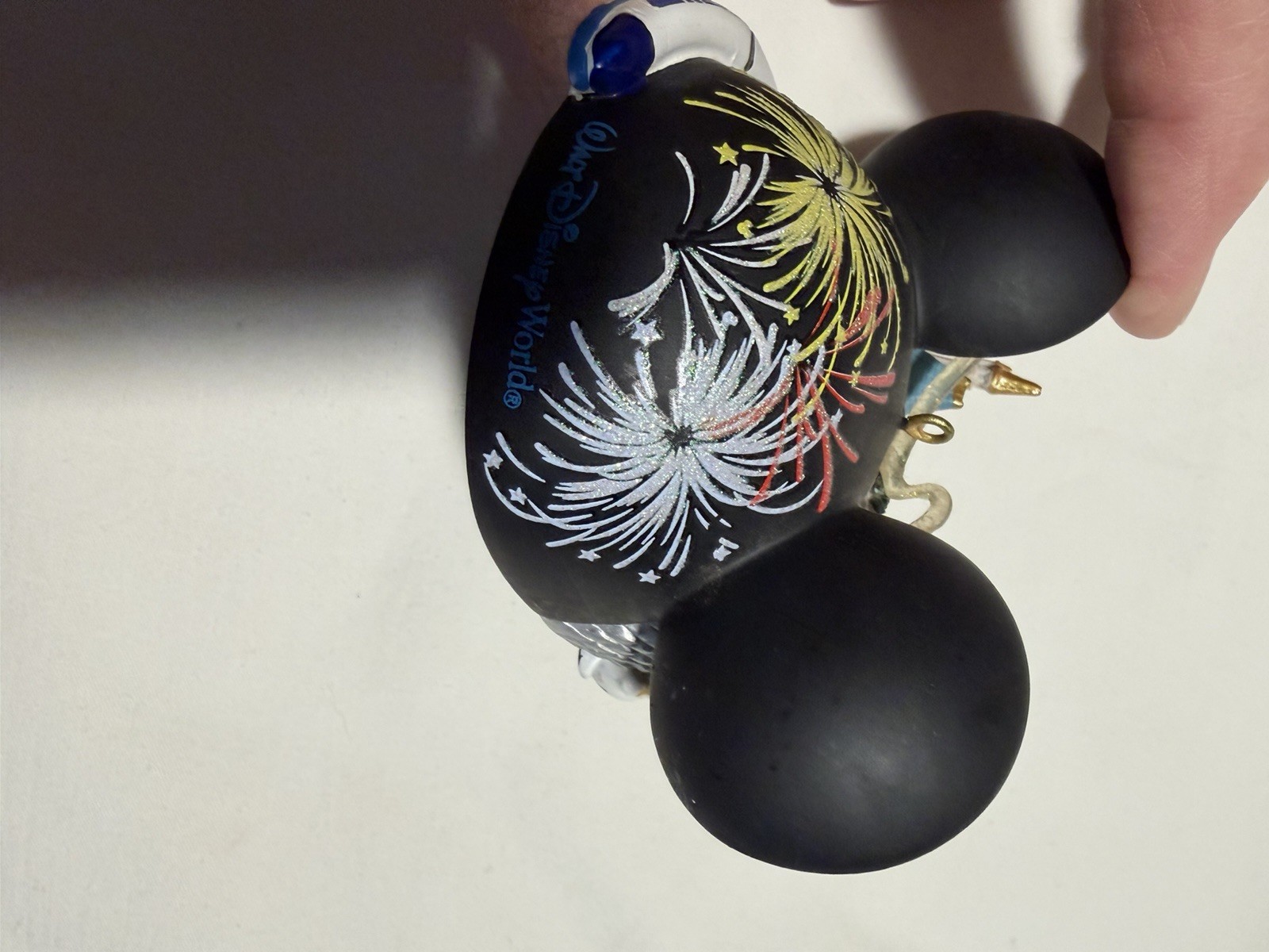 Walt Disney World Four Parks One World Mickey Ear Hat Ornament