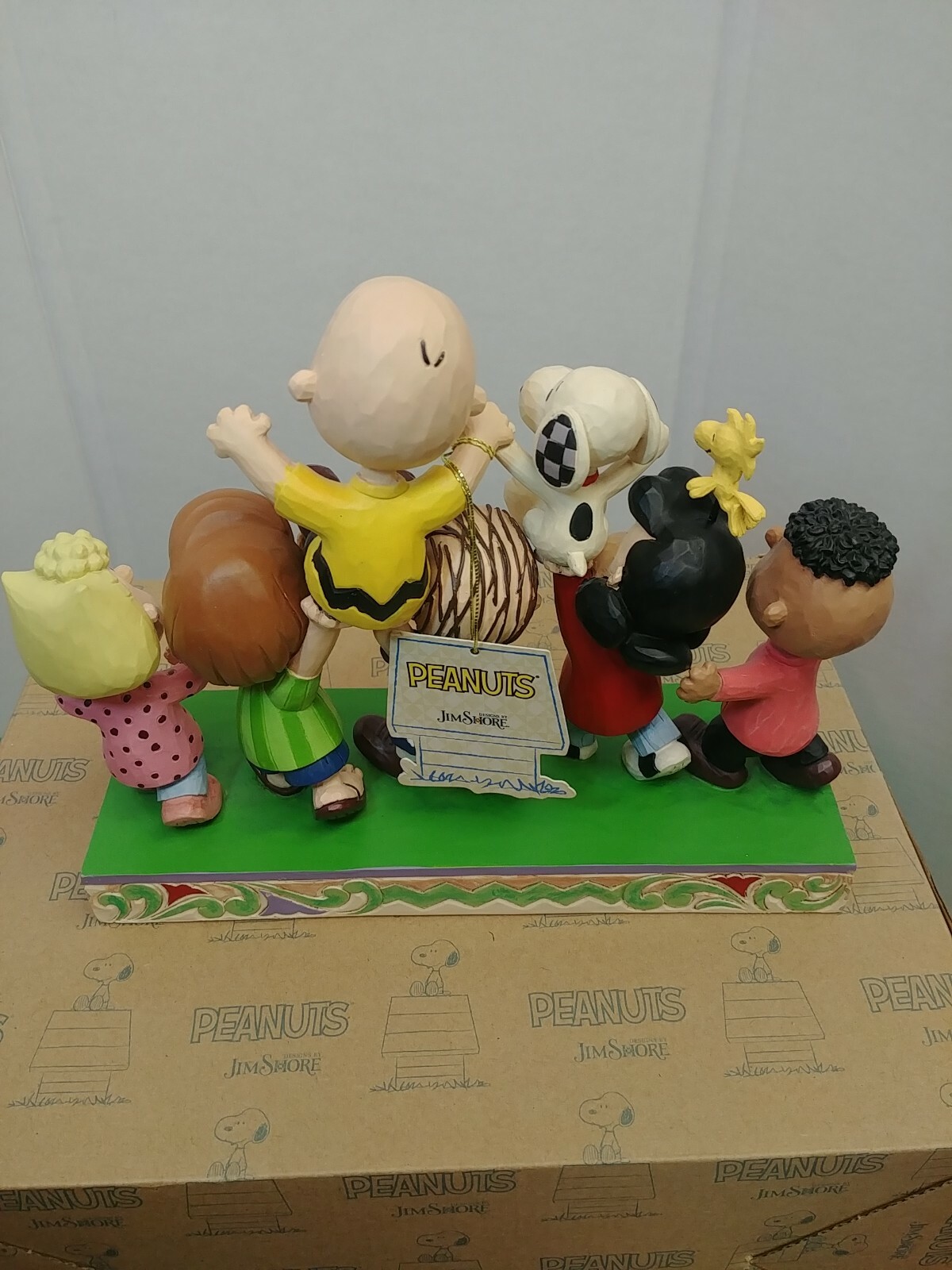 Jim Shore 7.5×9.5in Peanuts Gang Figuring 6006932 NIB