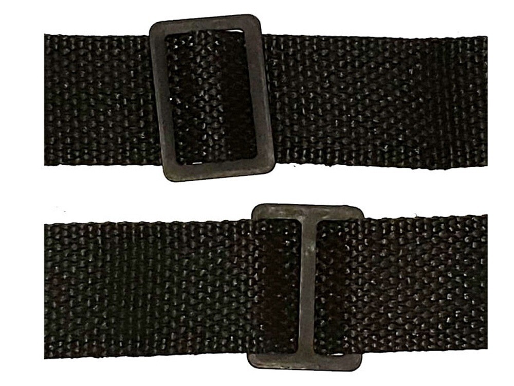USGI Issue Black Silent Rifle Sling – 52″ x 1.25″ – New – Made in USA