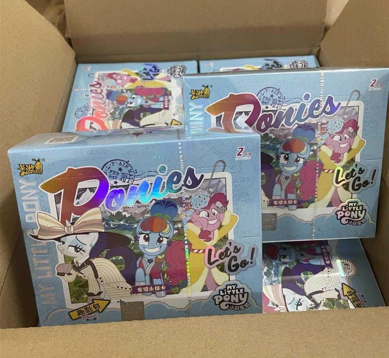 【New】Kayou My Little Pony Official Booster Box CCG Trading Cards 1 Box 30 pack