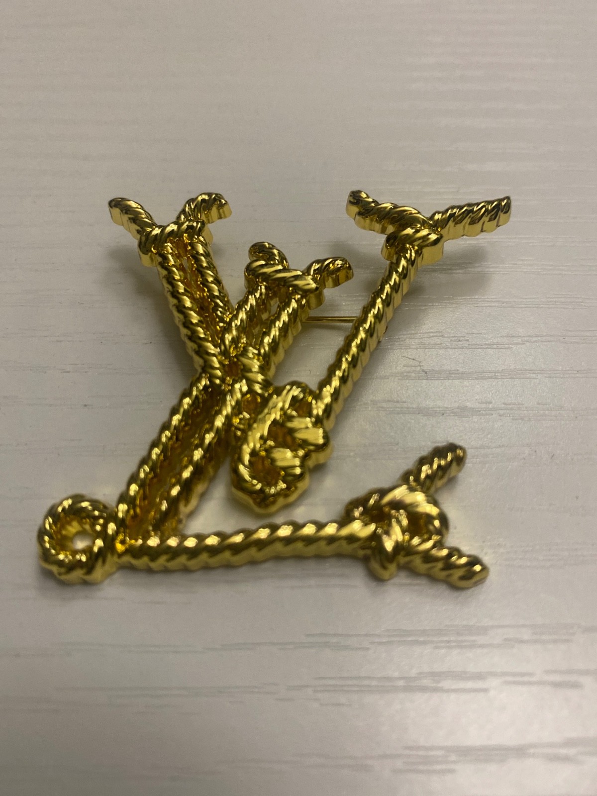 Louis Vuitton Classy And Elegant Pin Brooch