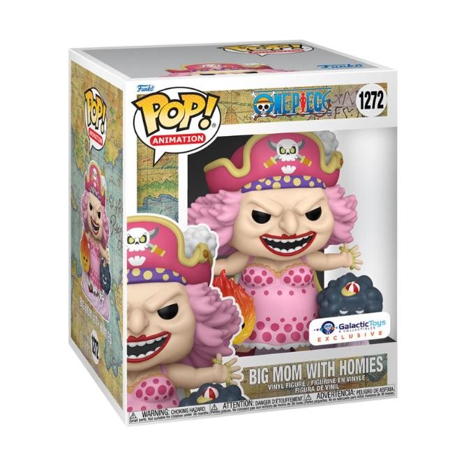 Funko Pop! Super: One Piece – Big Mom w/Homies Galactic Toys Exclusive