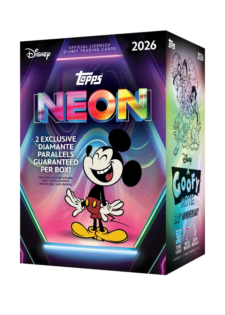 2026 Topps Disney Neon Insert Cards. You Pick. Various Disney Neon Inserts