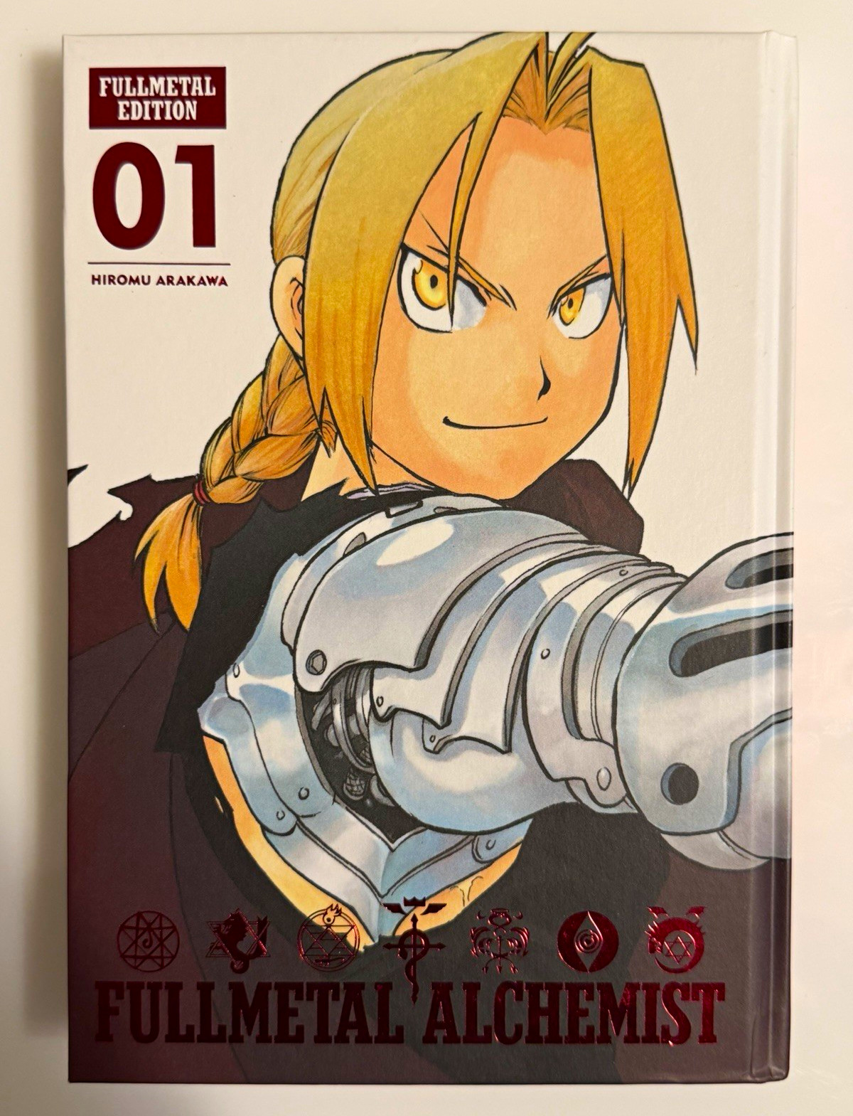 VIZ Media Fullmetal Alchemist Fullmetal Edition Vol 1 Hardcover Manga Arakawa