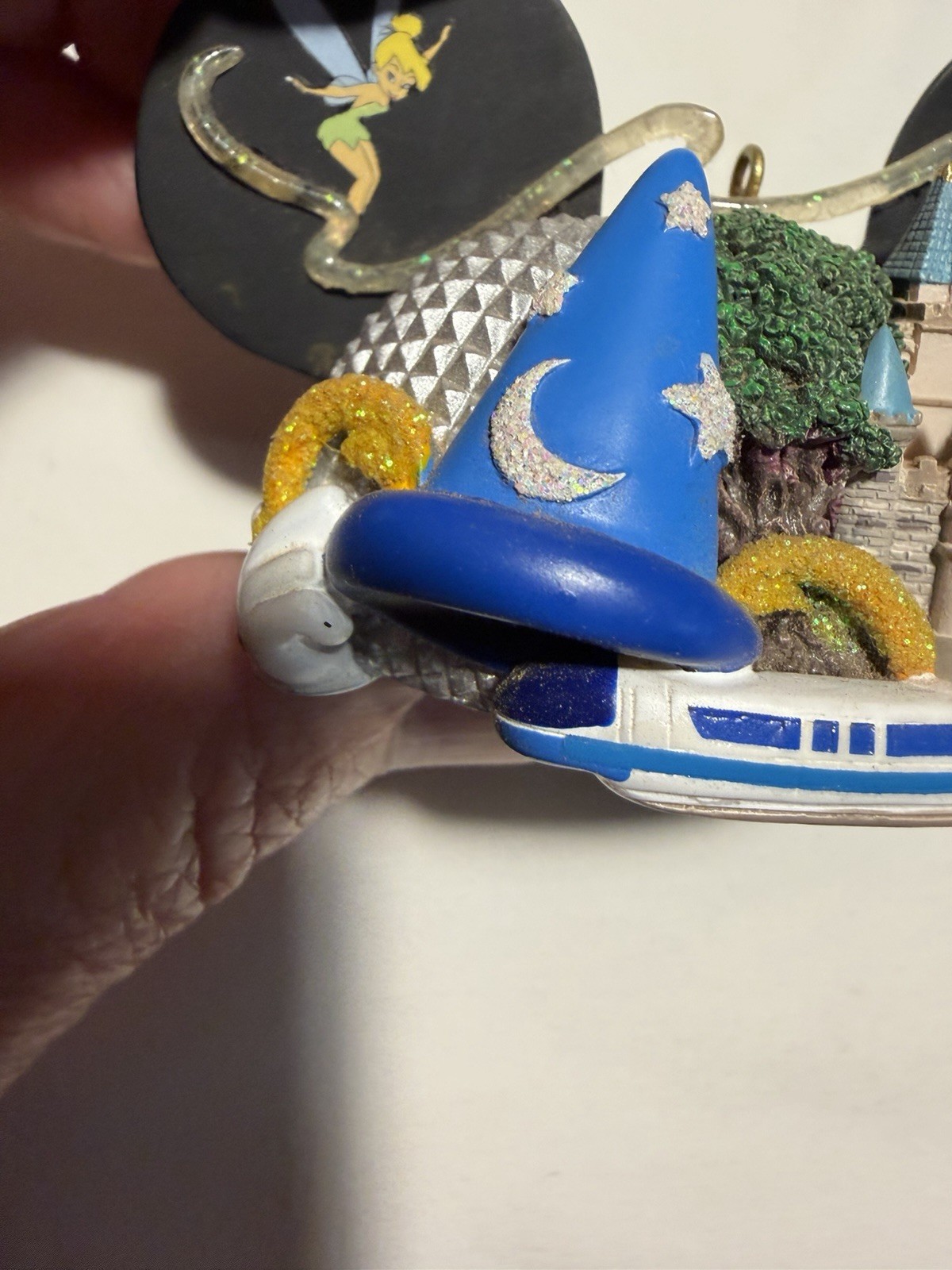 Walt Disney World Four Parks One World Mickey Ear Hat Ornament