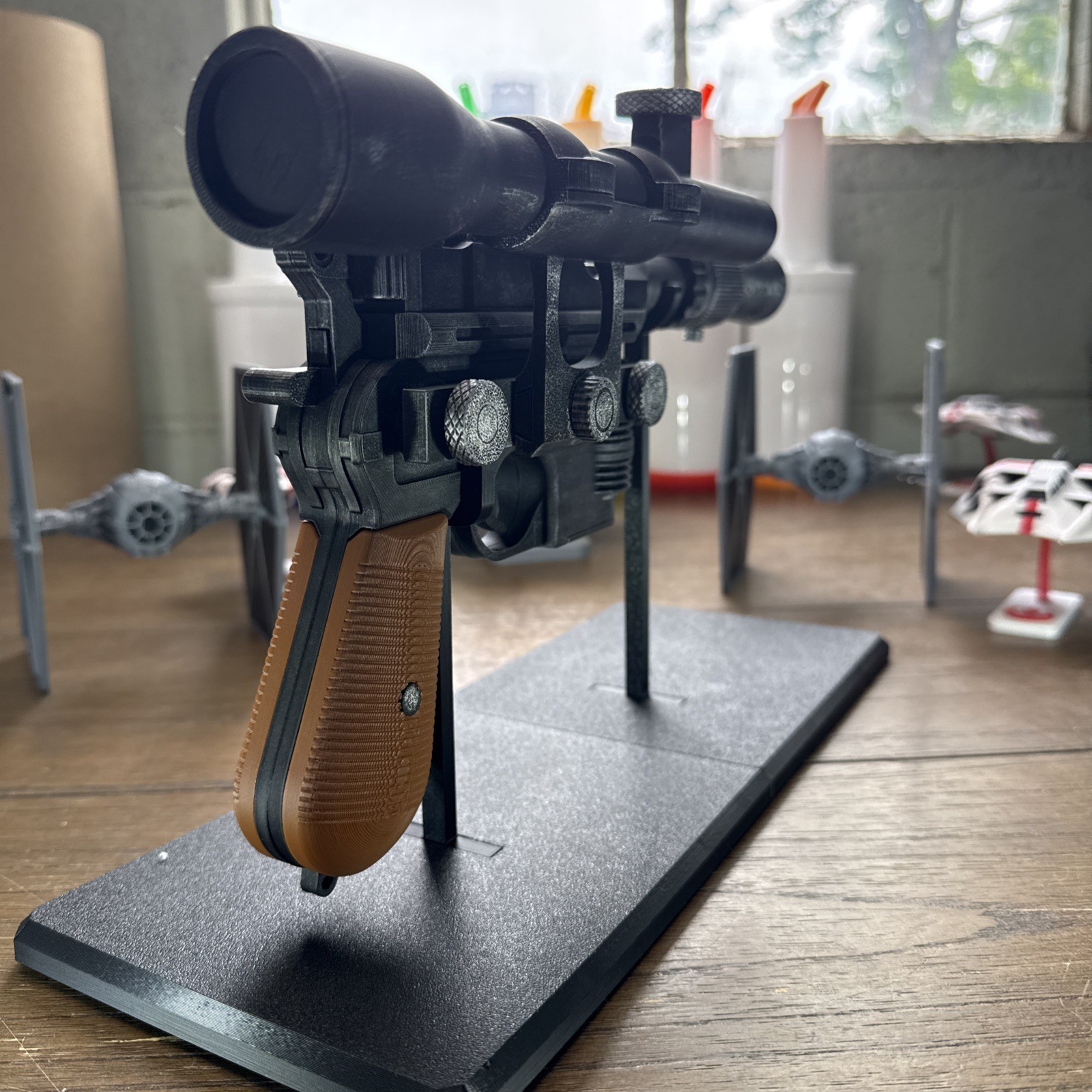 Han Solo Blaster DL-44 Inspired Replica, Star Wars , Full Size Cosplay