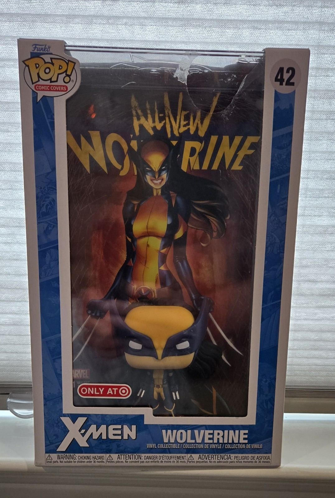 All New Wolverine. Comic Cover. Marvel Funko-Pop #42. Target Exclusive.