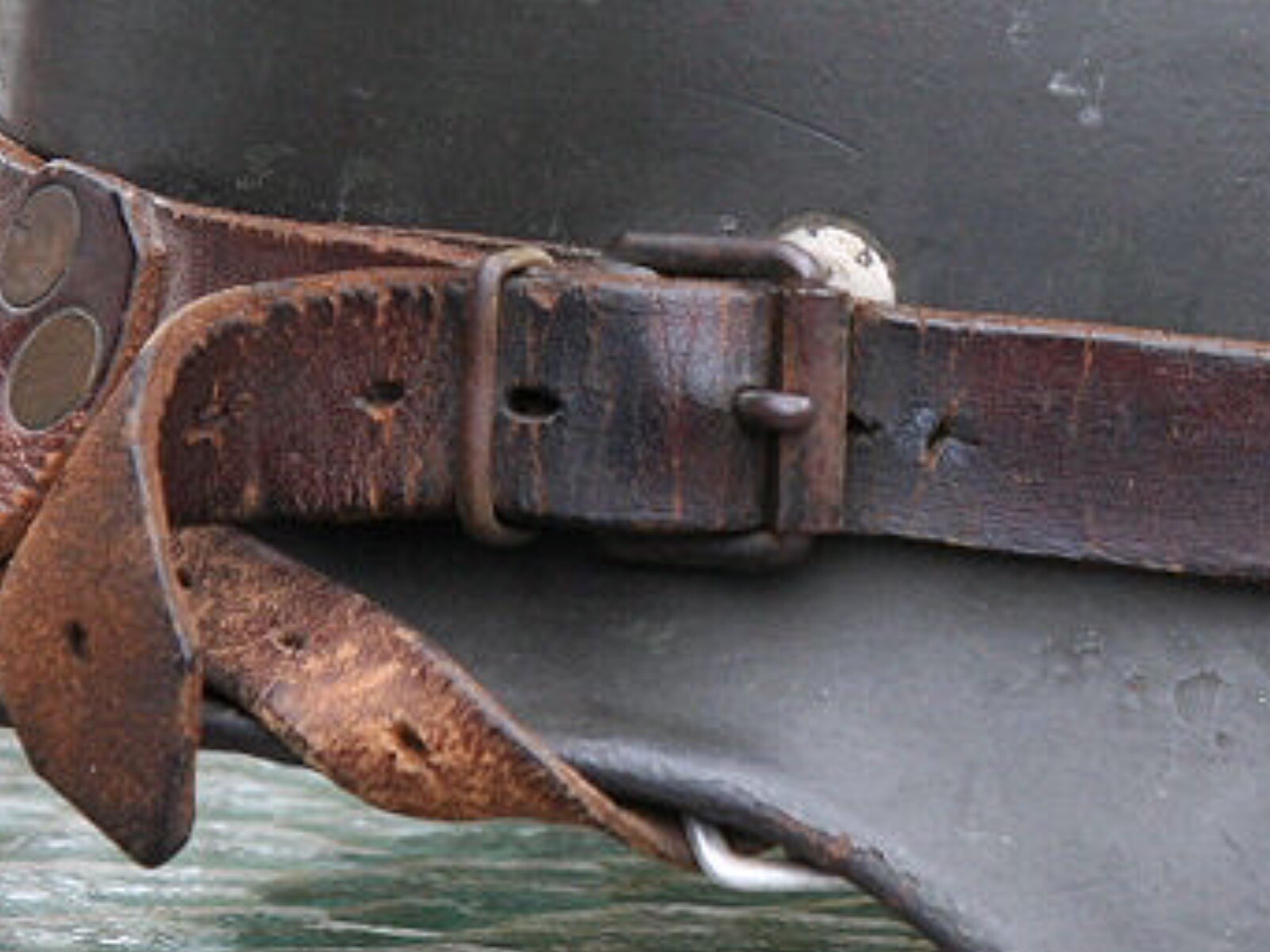 WWII German Helmet Carry Strap Accurate Reproduction