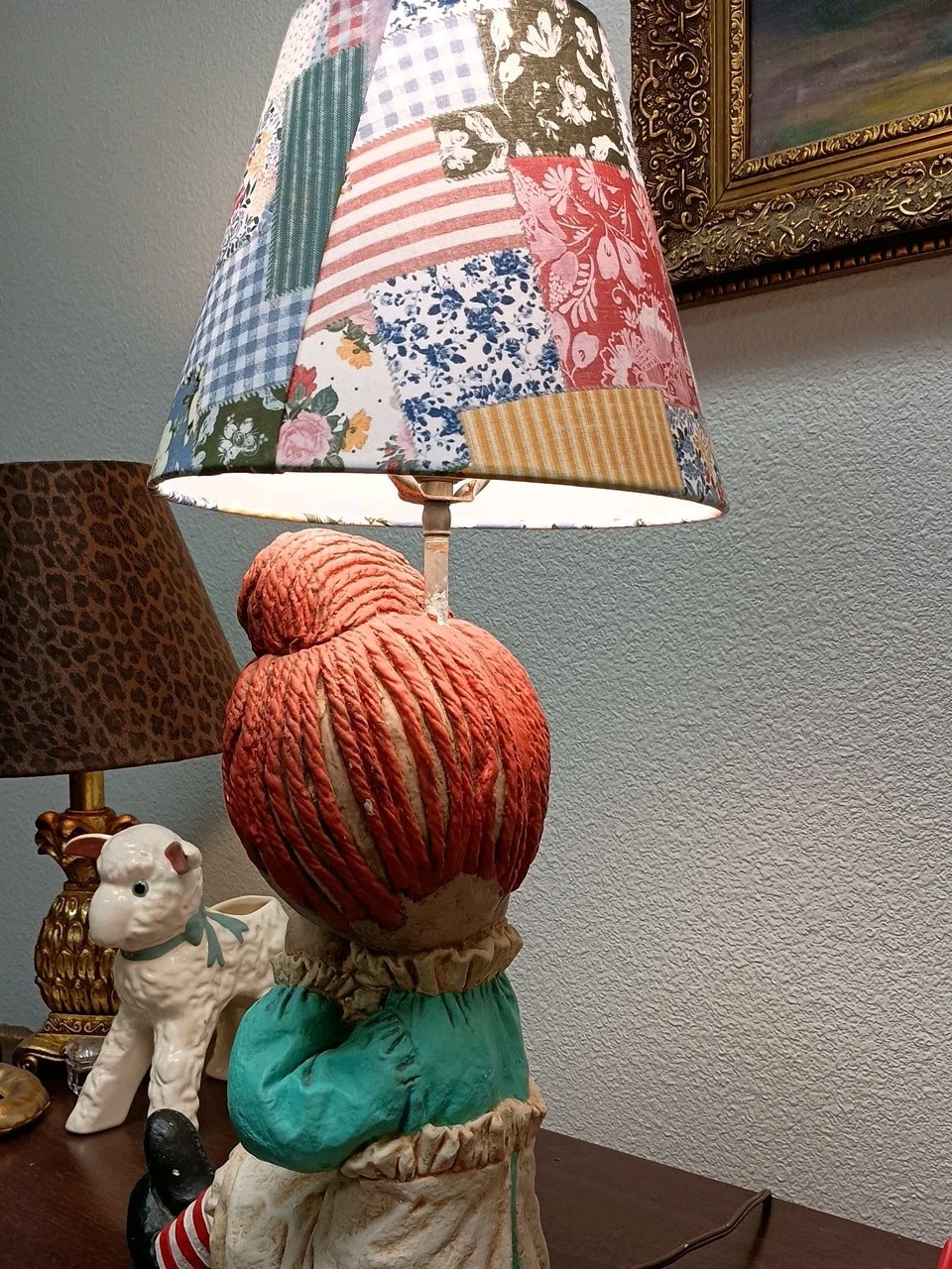 Patch Work Hand Made LampShade (Shade Only) 5″X7.5″X9.5″ Uno Fitting Standard