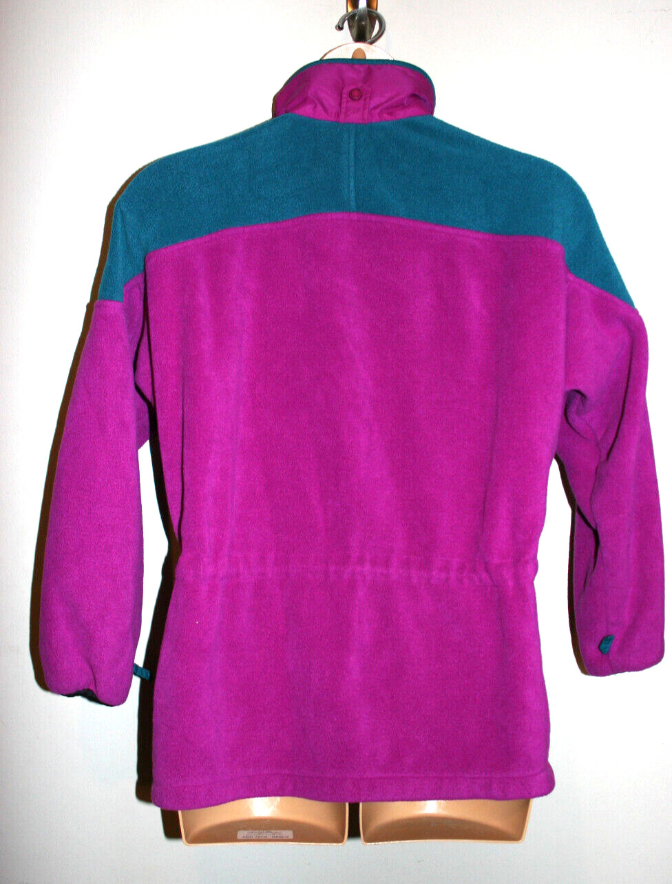 Womens Columbia Full Zip Fleece Ski Jacket Colorblock Multicolor Large L