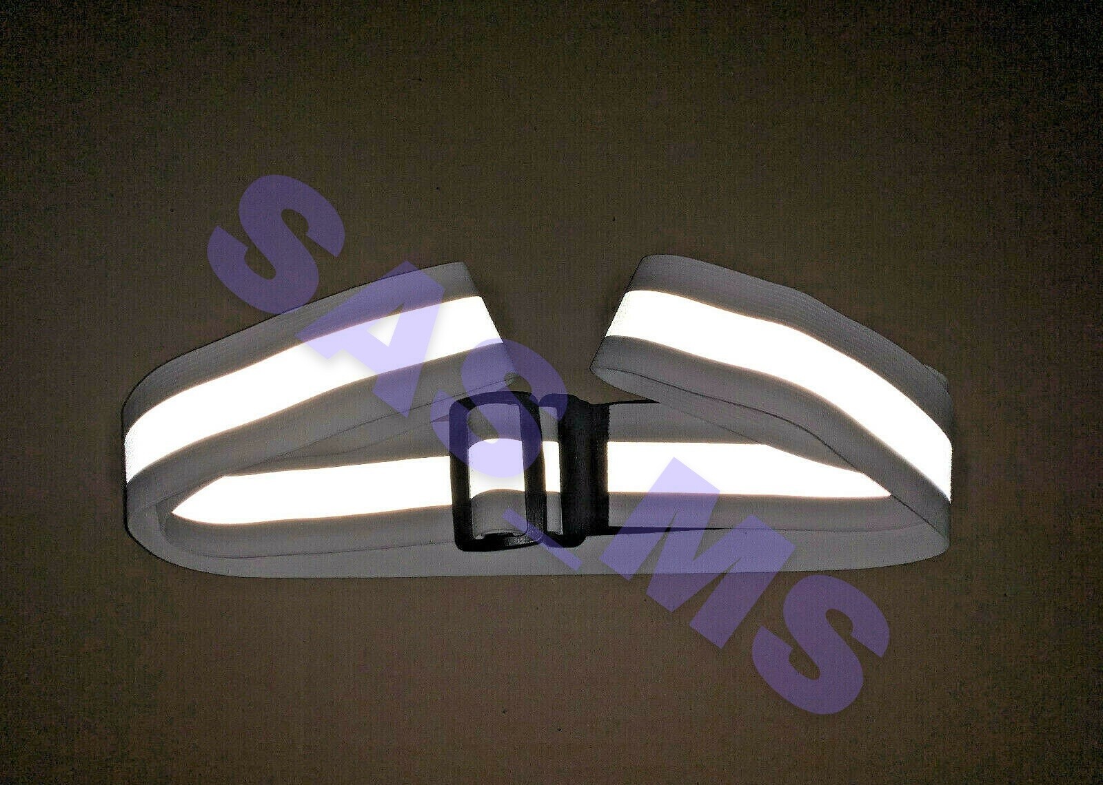 US ARMY REFLECTIVE SAFETY HIGH VISIBILITY PHYSICAL TRAINING WHITE PT BELT 8835