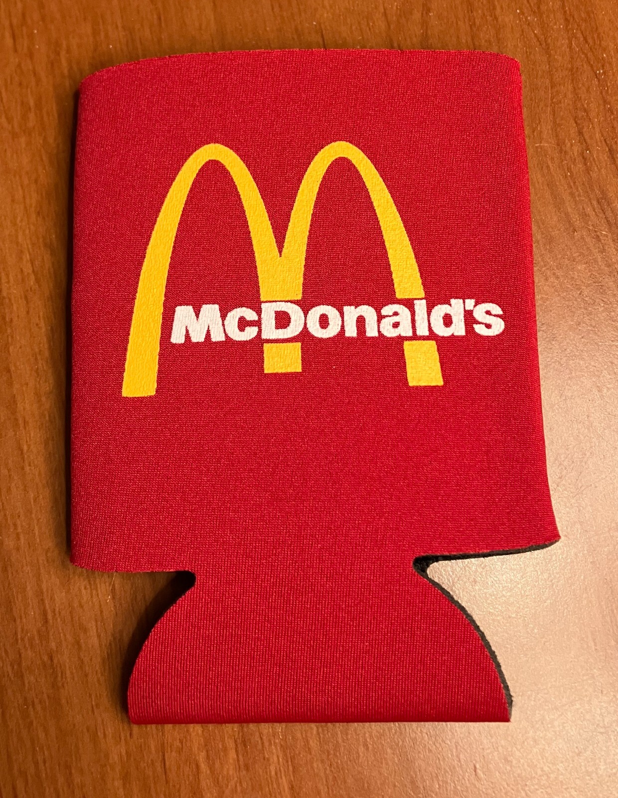 McDonald’s Retro „You Deserve a Break Today“ Golden Arches Can Cozy Koozie – NEW