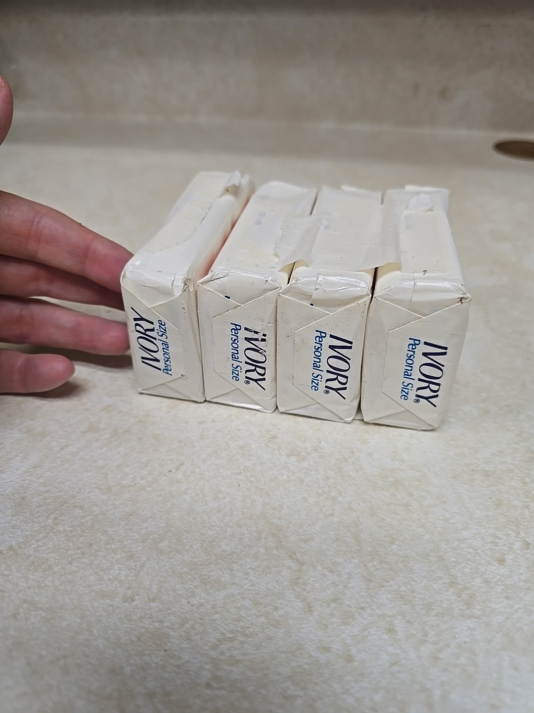 Vintage Ivory Soap Personal Size 4 Pack 3.1oz Bars NOS Movie Prop New Old Stock