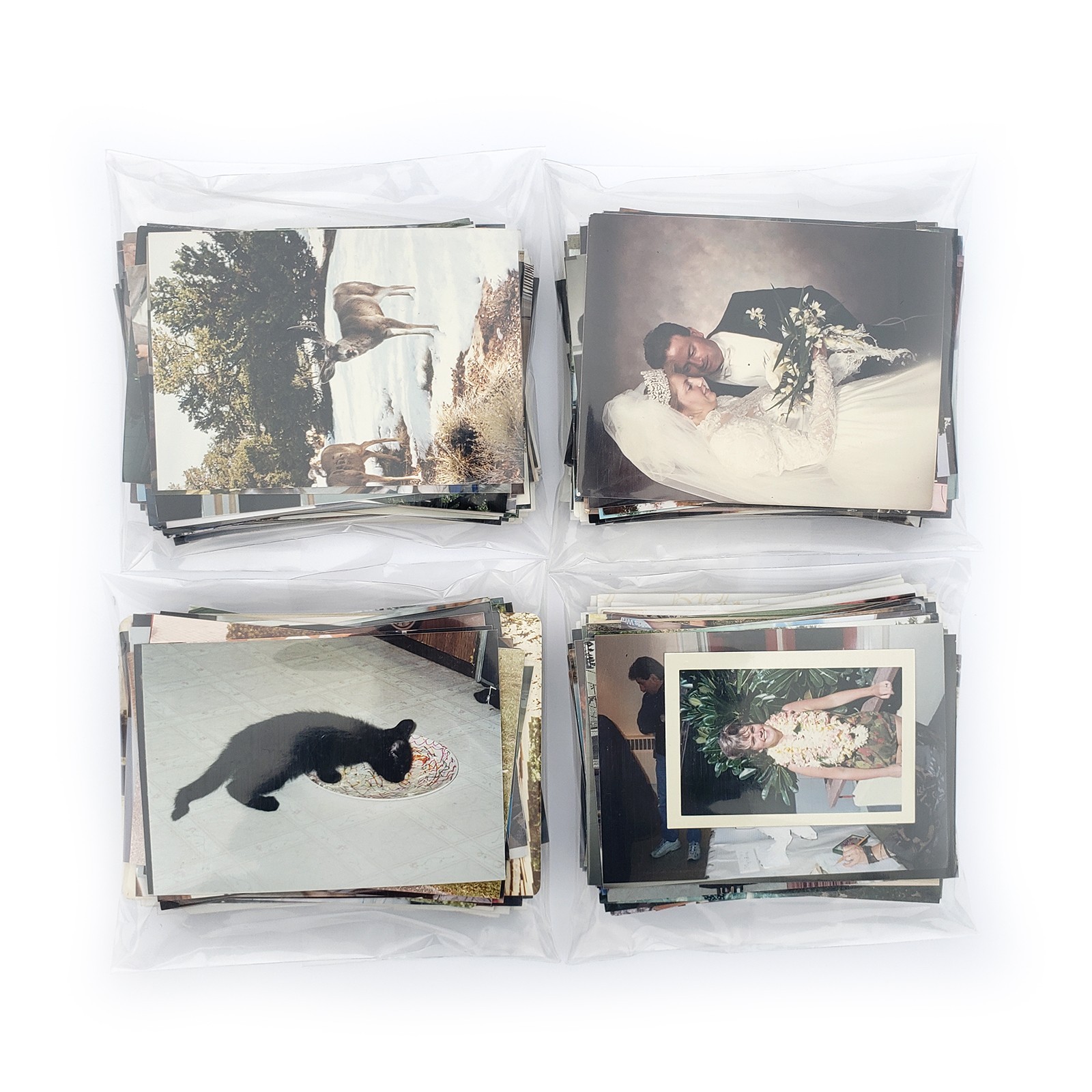 Lot of 100+ Original Random Found Old Photos – Color Vintage Snapshots