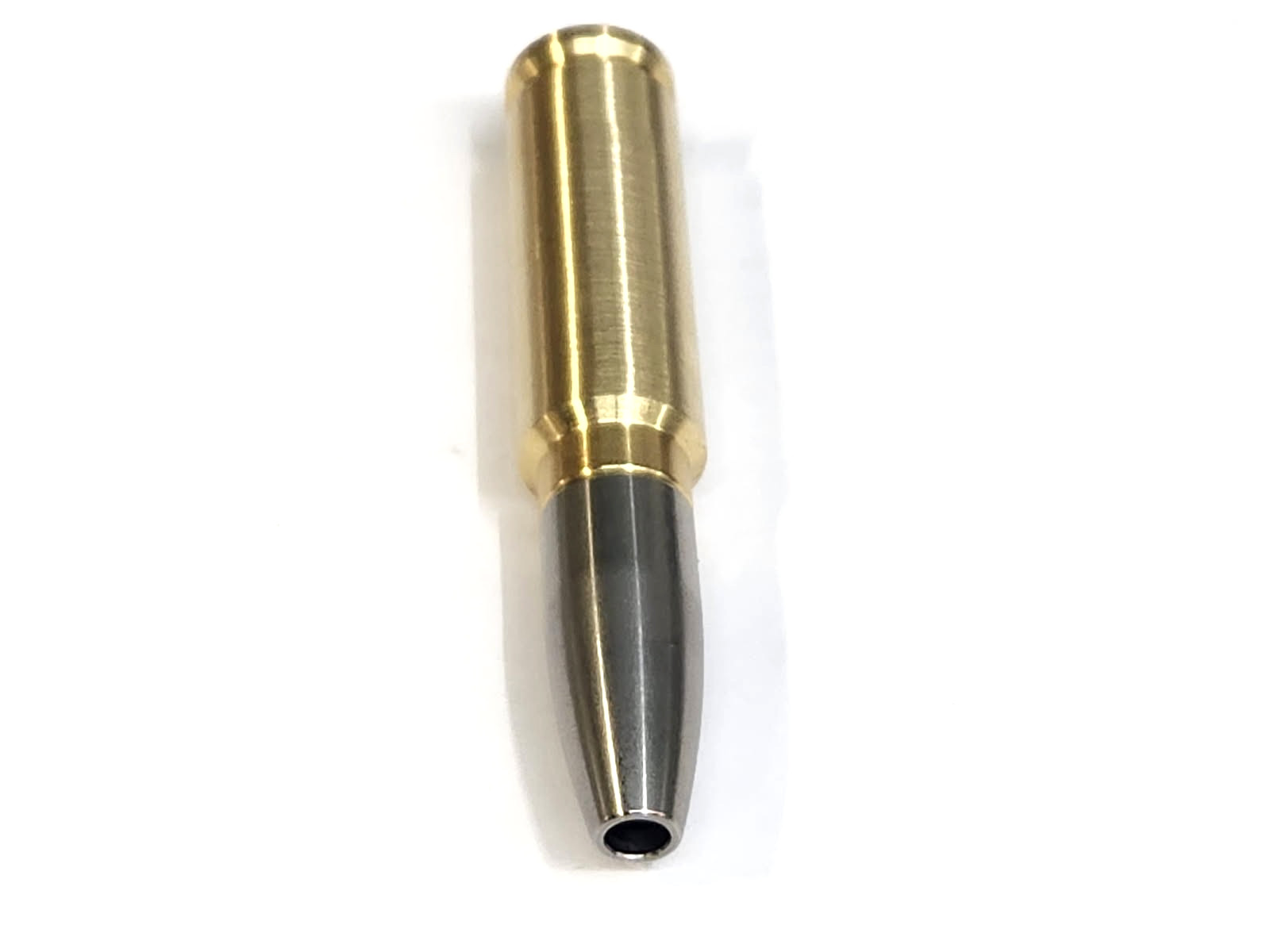 SOLID BRASS / STAINLESS STEEL BULLET PIPE* MADE IN USA*HIGH QUALITY* 3PC. DESIGN