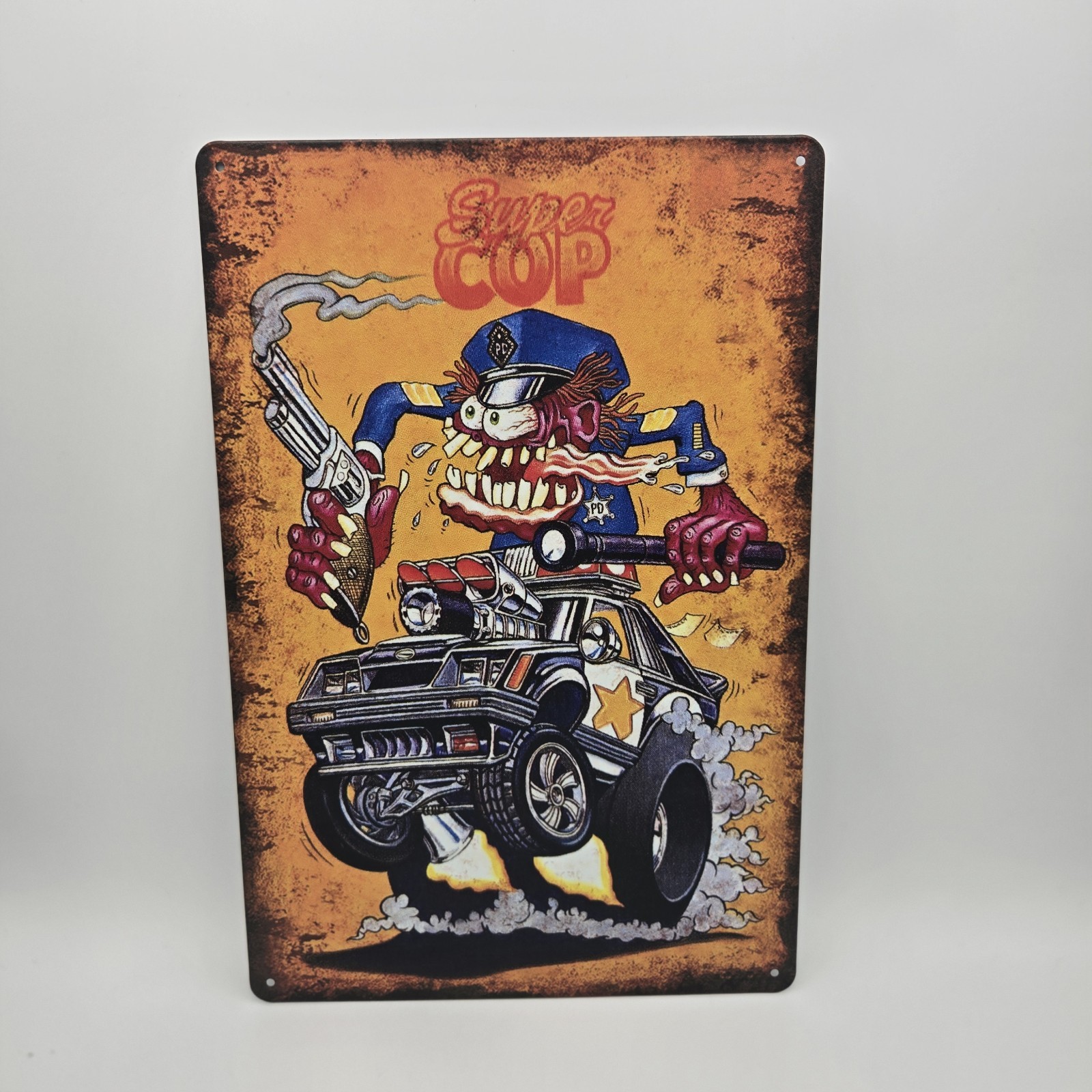 RAT FINK Tin Metal Sign