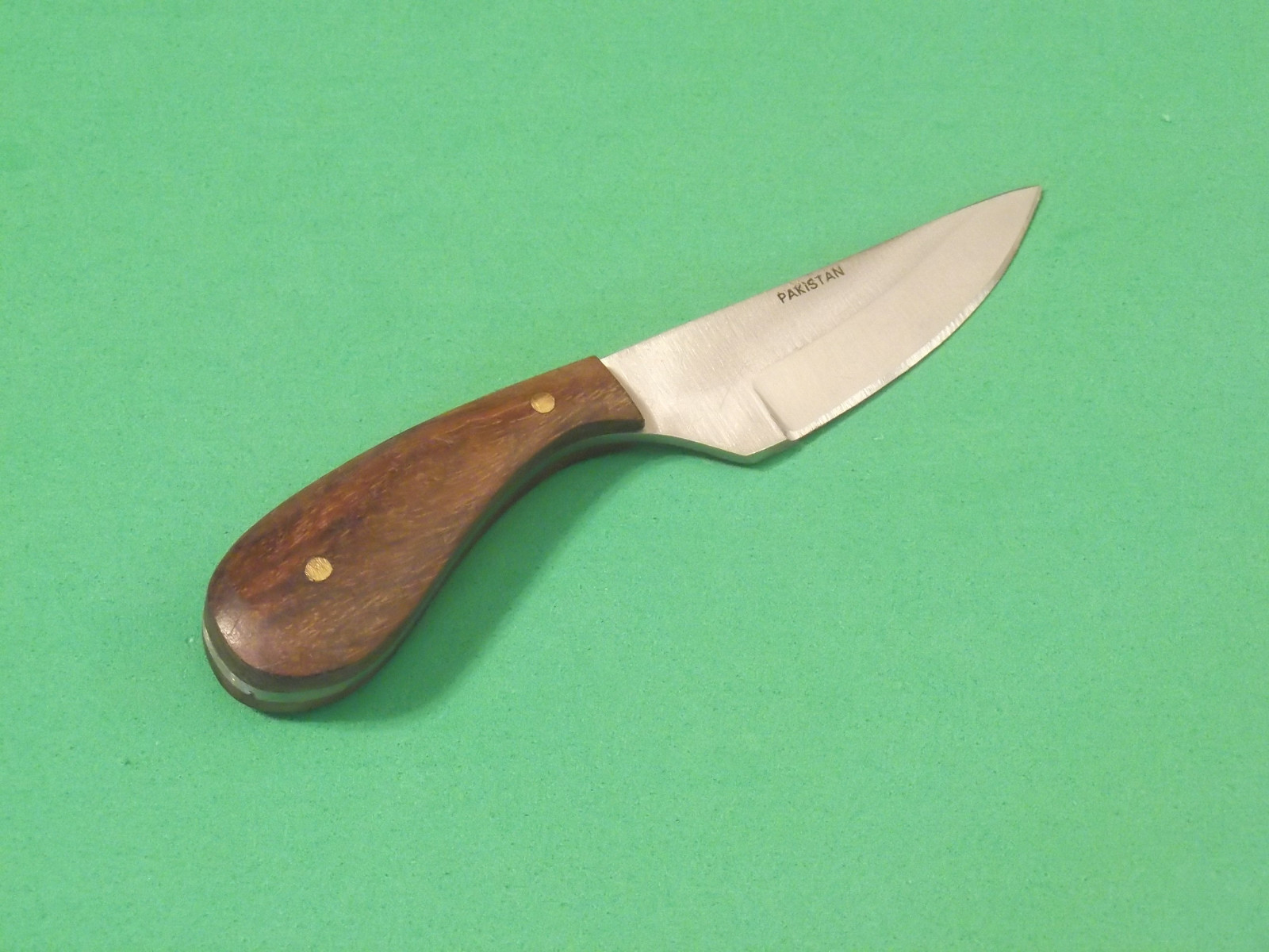 SKINNER PATCH KNIFE DH7991 Brown wood full tang blade 4 3/8″ overall PA7991 NEW!