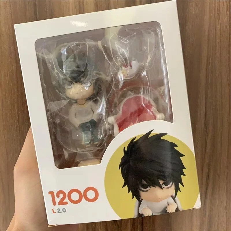 NEW 10CM Death Note Nendoroid L 2.0 1200 Lawliet PVC Anime Action Figure NEW–