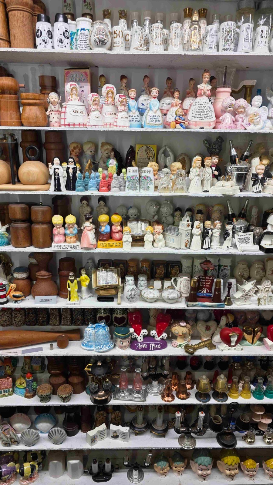 Lot’s Wife Salt and Pepper Shakers