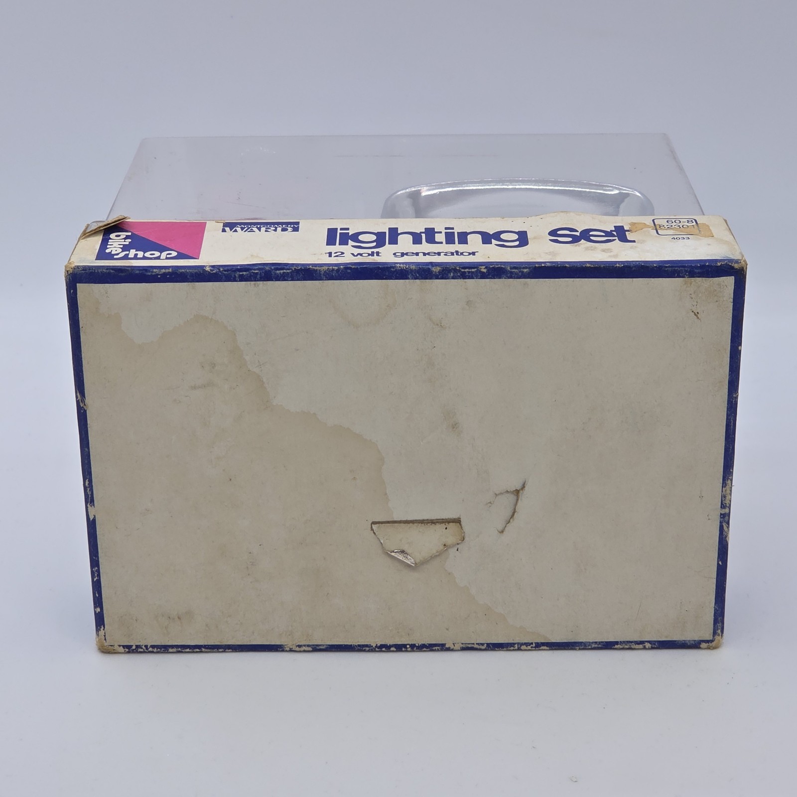 Montgomery Ward Bicycle Bike Lighting Set 12v Generator Deluxe Sport Vintage NOS
