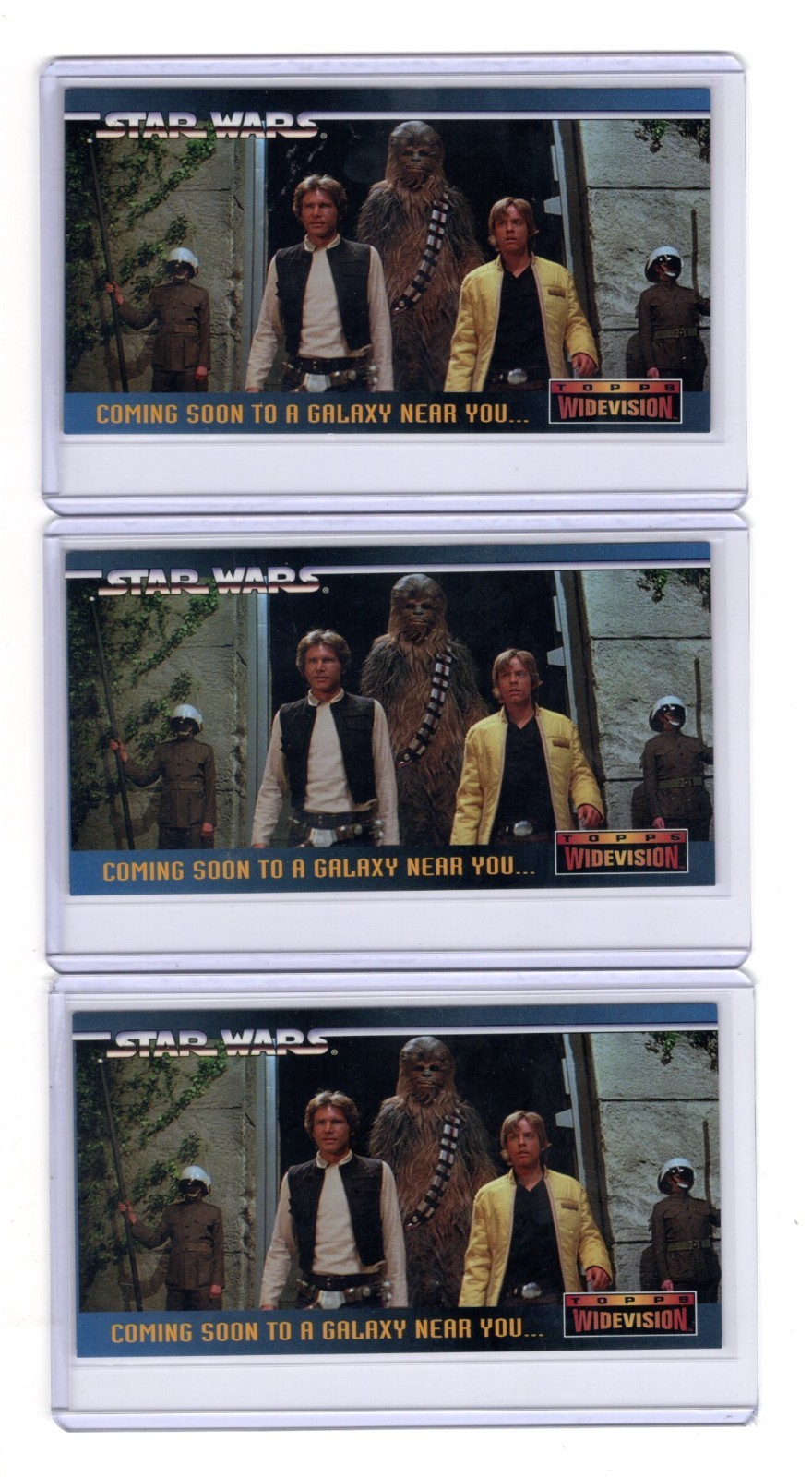 1994 TOPPS STAR WARS GALAXY 2 TOPPS WIDEVISION SWP #0 PROMO (factory set exclusi