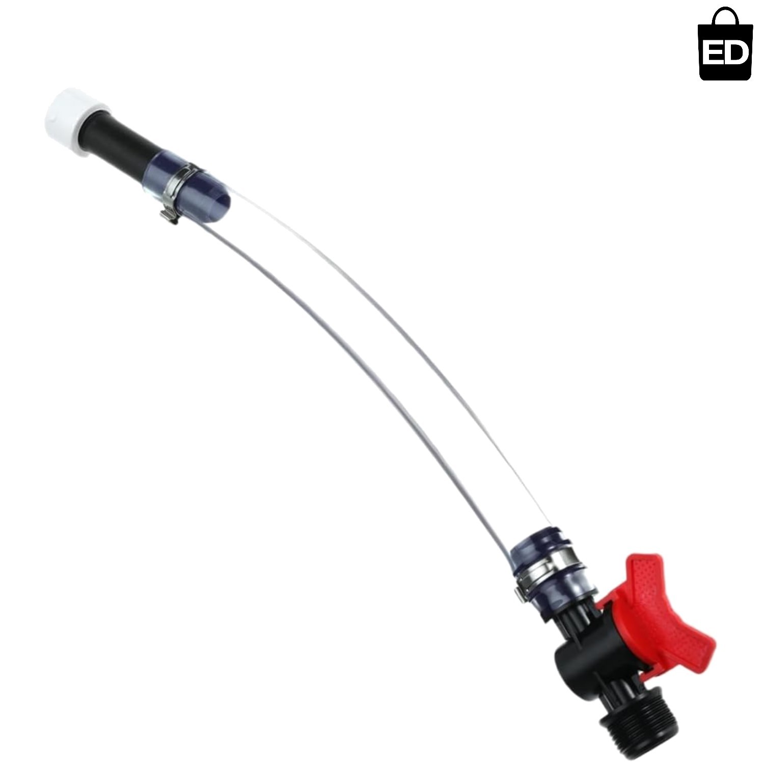 Efficient Fuel Transfer with 5 Gallon Racing Jug and Adjustable Trigger Hose
