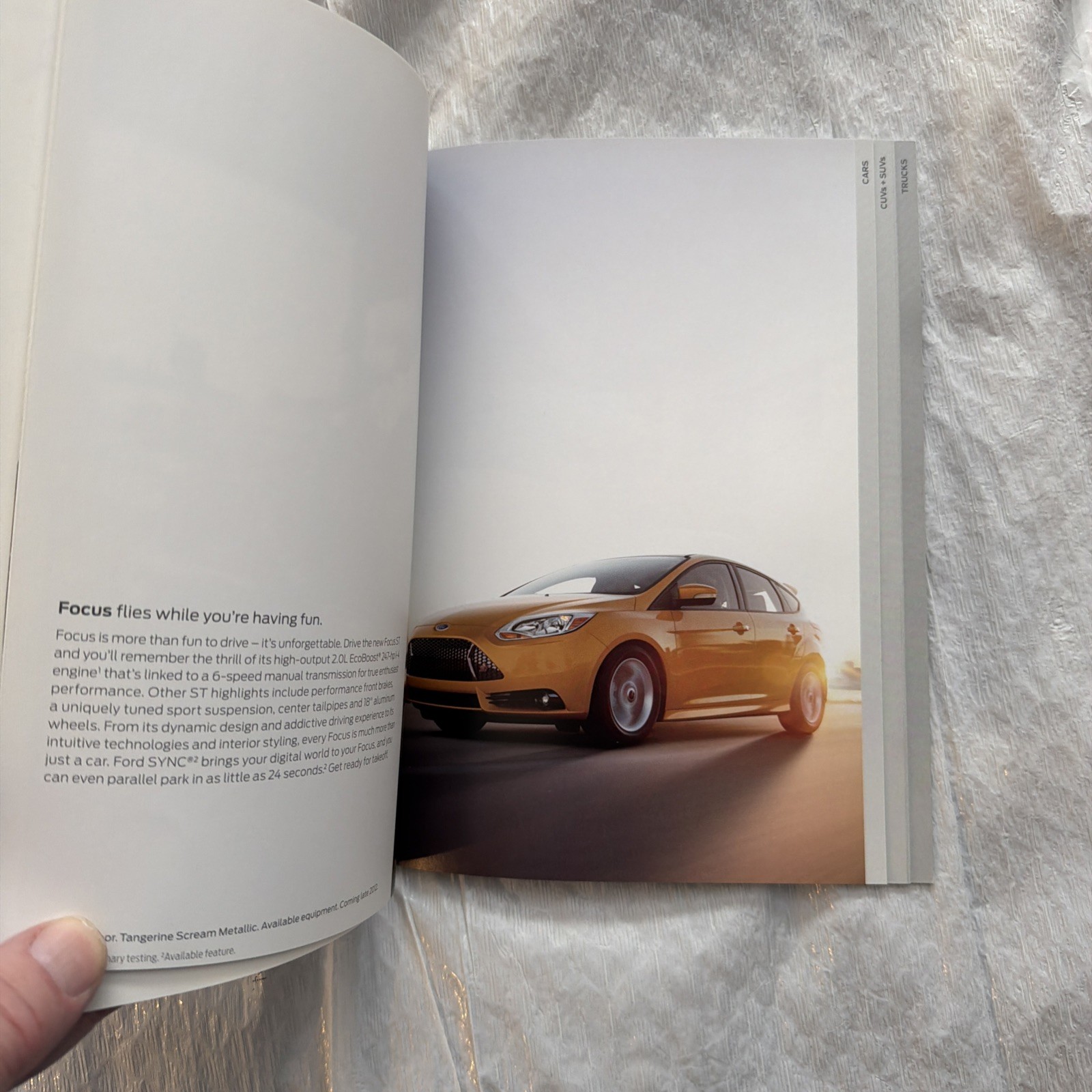 2012 – 2013 Ford Fuel Efficient Full Line Auto Show Brochure Mustang Shelby ST