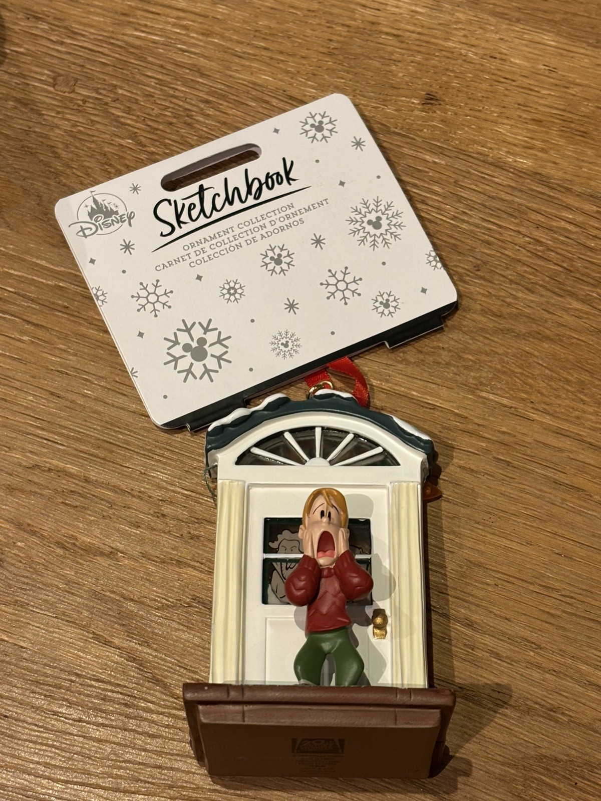 Home Alone Christmas Decoration Disney Sketchbook Kevin McCallister Ornament NEW