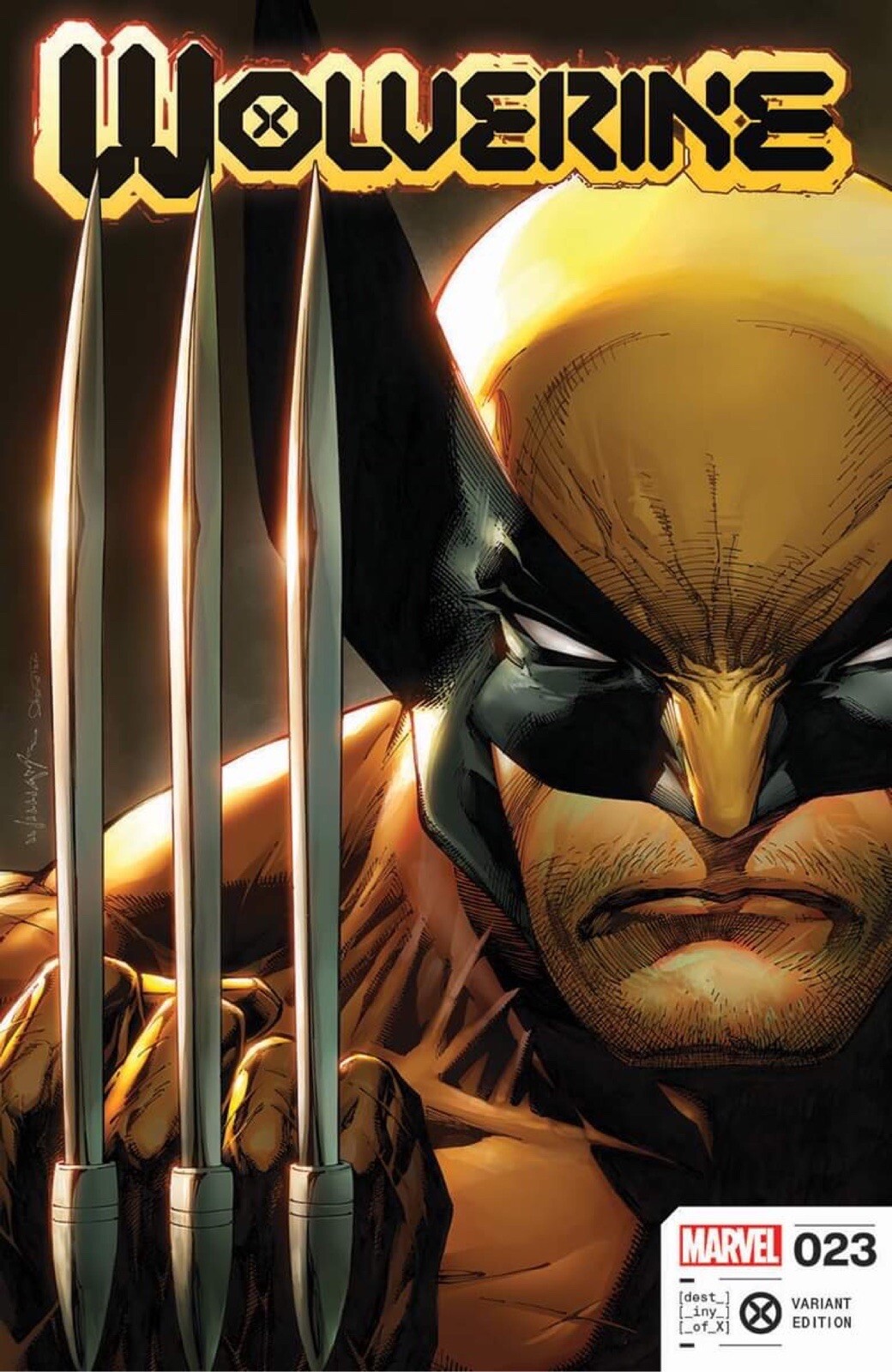 🔥✖️ WOLVERINE #23 SCOTT WILLIAMS Unknown 616 Trade Dress Variant