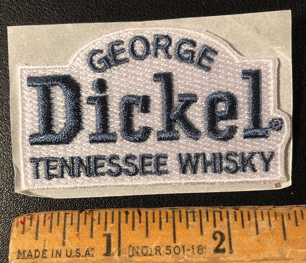 George Dickel Tennessee Whisky Distillery Liquor Embroidered Logo Patch 2.5×1.5