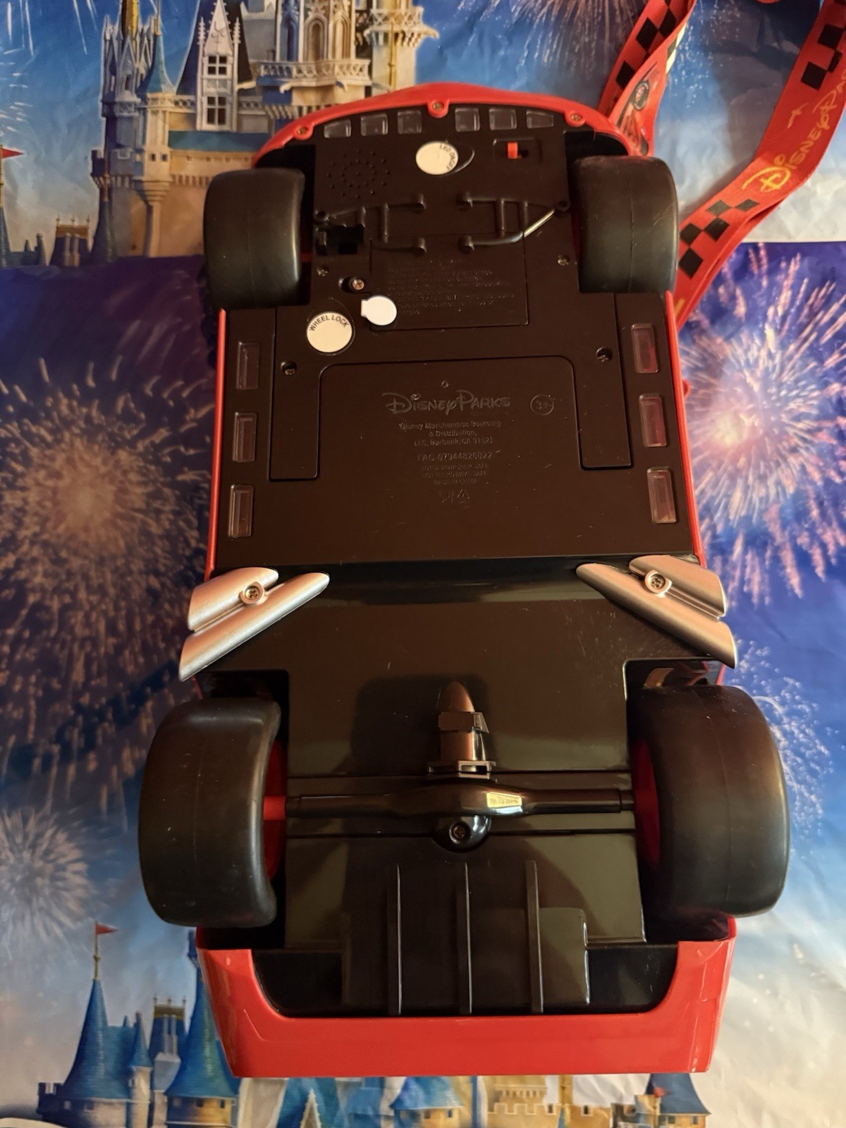 NEW 2026 Disney Parks Cars Lightning McQueen 20th Anniversary Popcorn Bucket