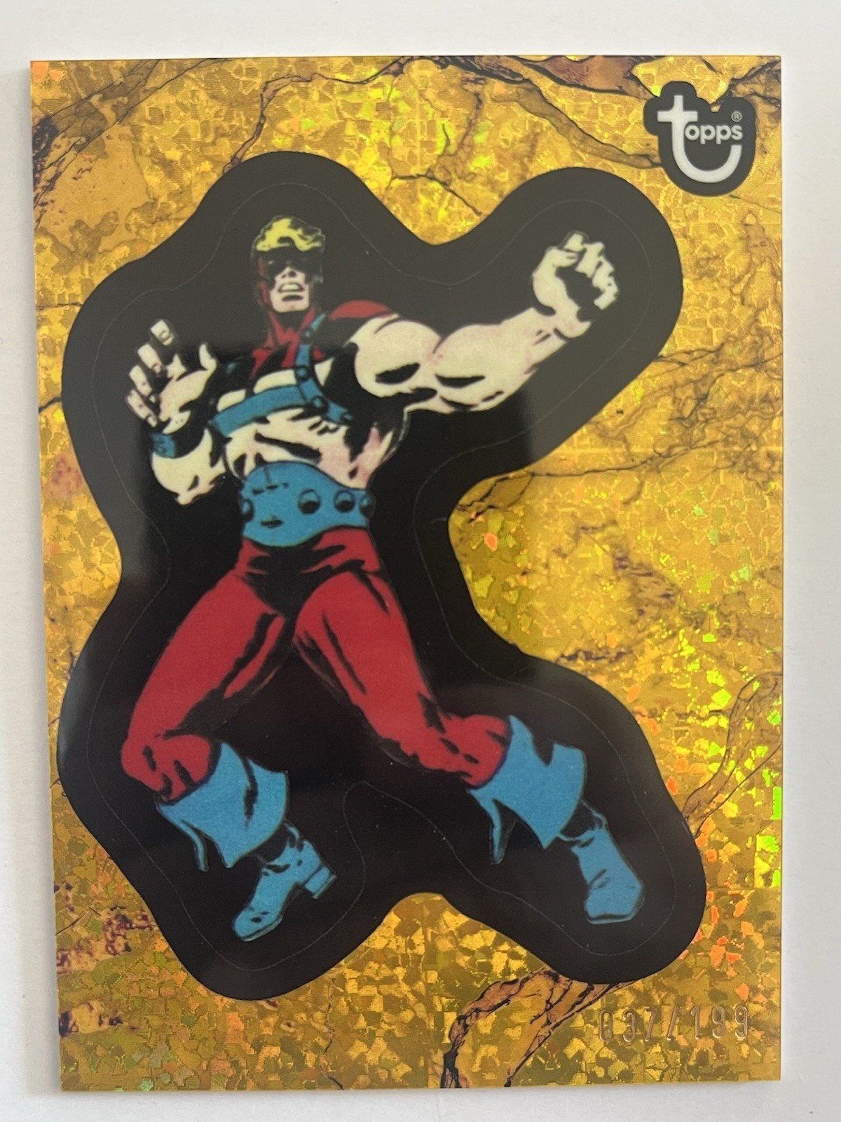 2025 Topps Marvel Comic Book Heroes 1976 Hank Pym #39 Gold Foil 037/199 NM
