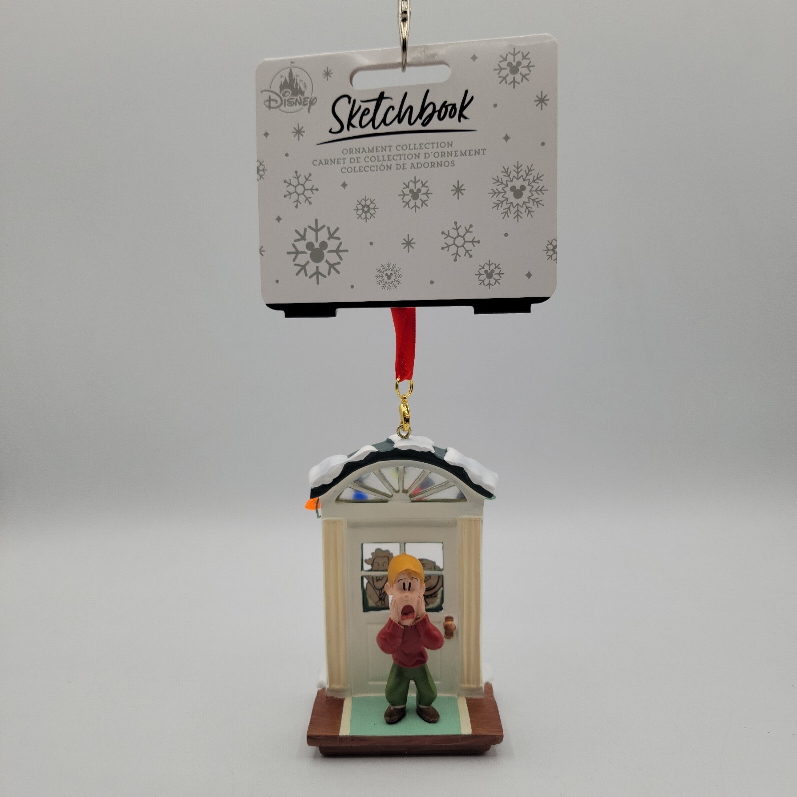 Disney Home Alone Kevin McCallister Sketchbook Christmas Holiday Ornament New