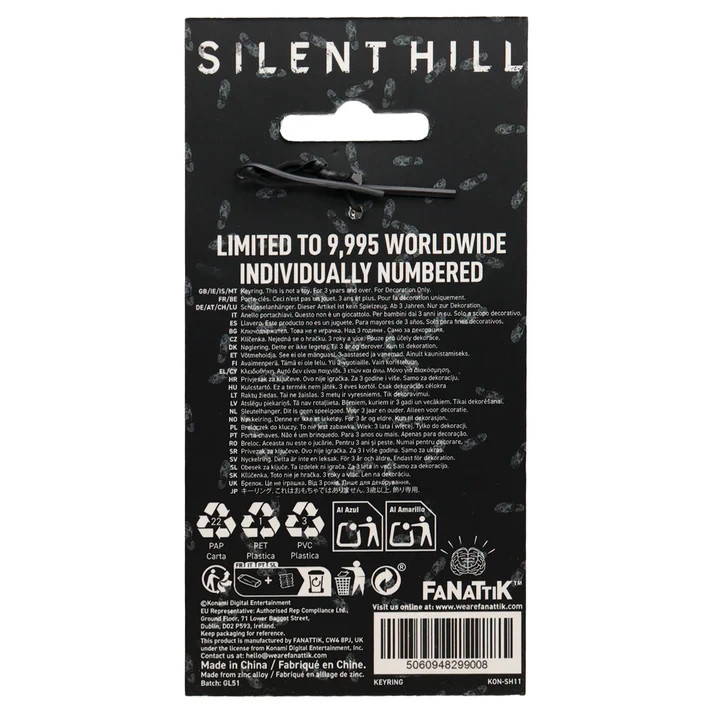 SILENT HILL 2 – Limited Edition Hotel Keychain – Red Edition