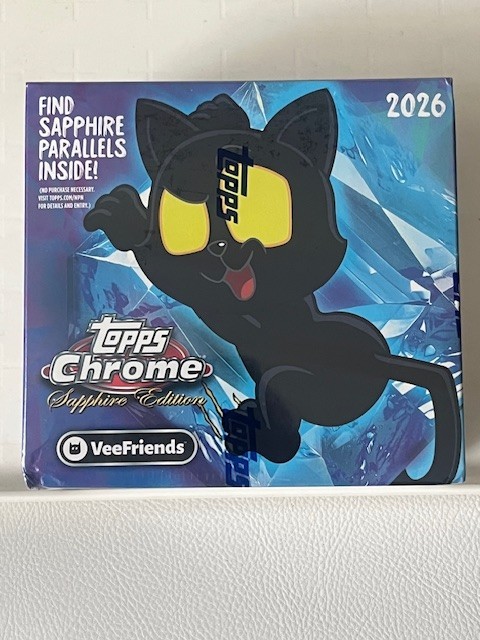 2026 Topps Chrome VeeFriends Sapphire Hobby Box Factory Sealed! 🔥🤯 Gary Vee!🔥
