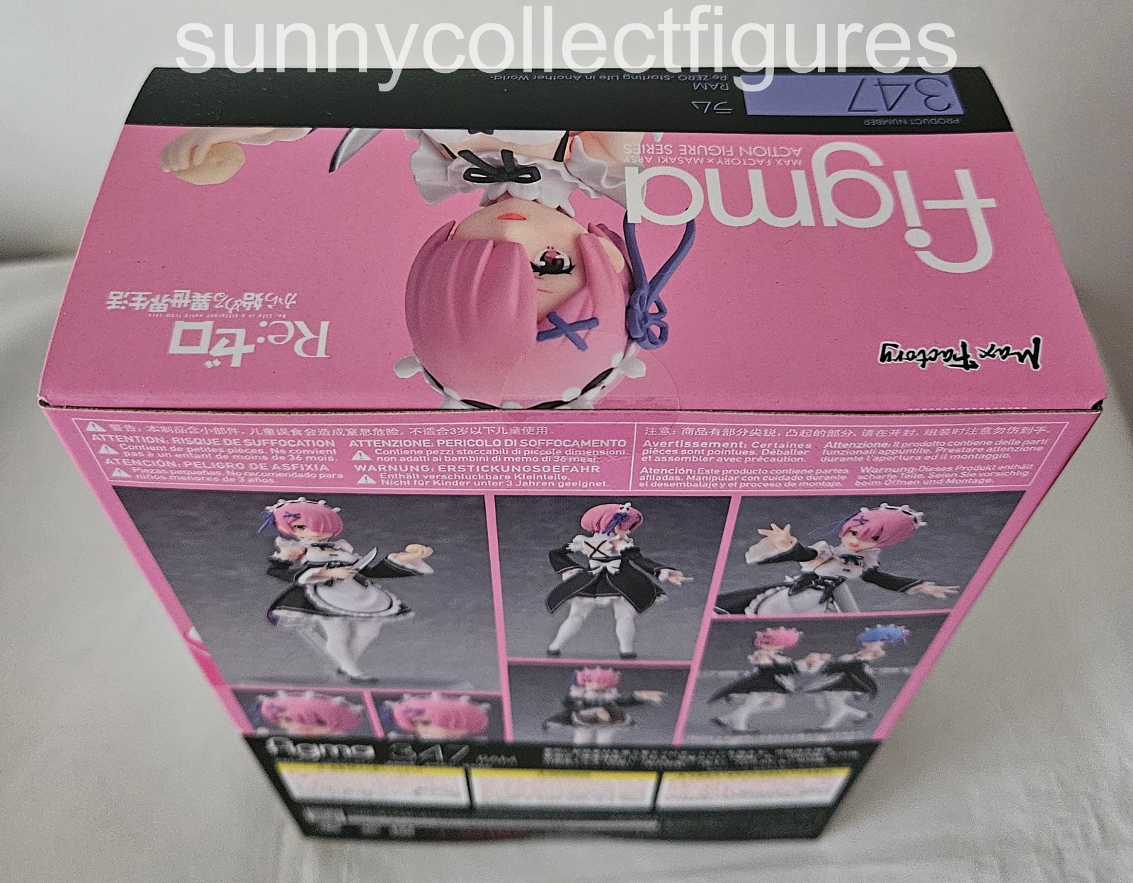 figma Ram 347 Re:Zero – Starting Life in Another World Good Smile NEW -US Seller