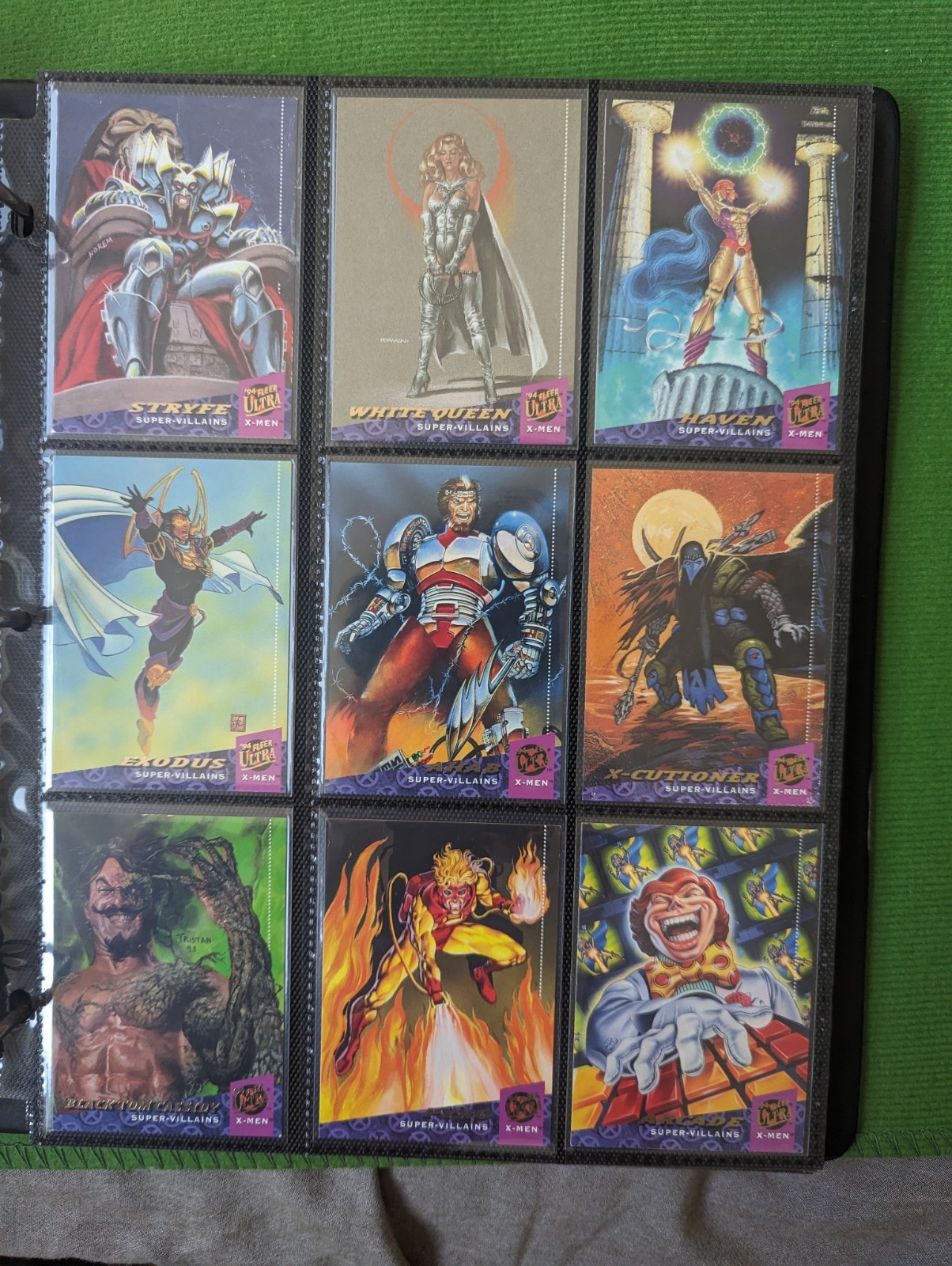 Vintage 1994 Fleer Ultra X-Men Marvel Cards 1-150 Complete Base Card Set