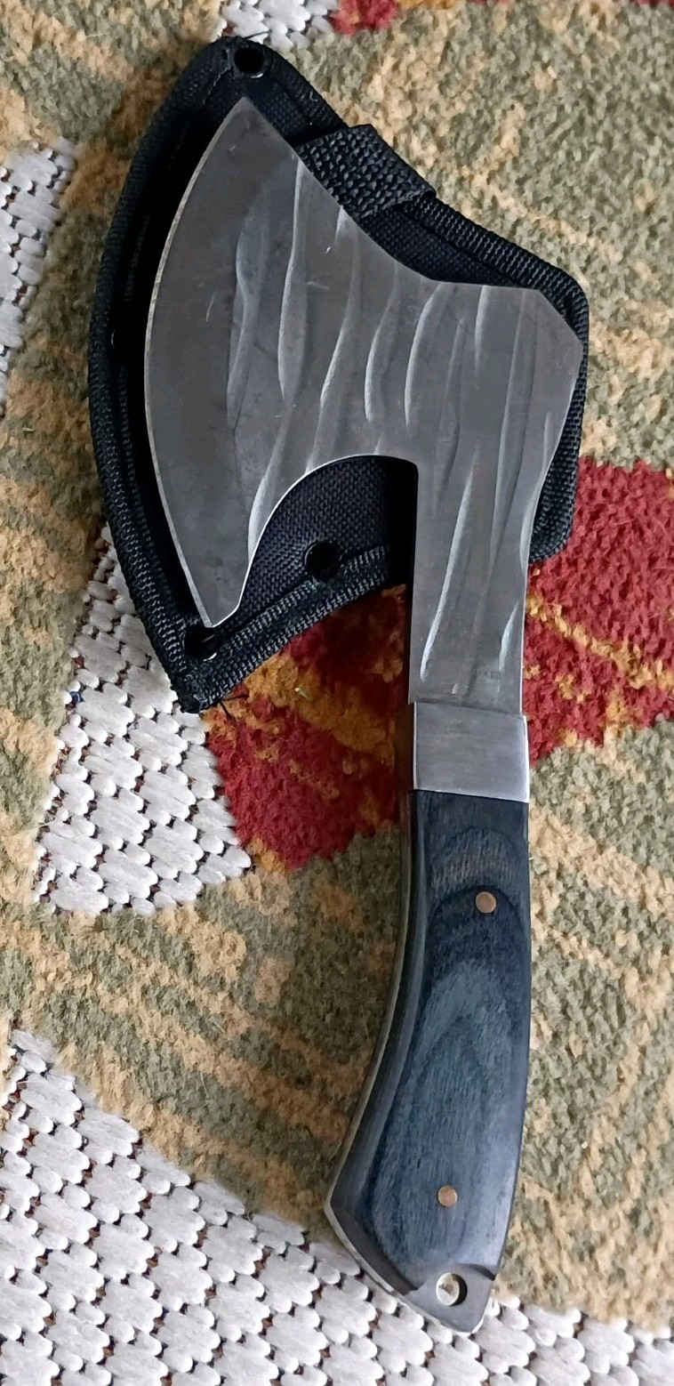 2x Russian „Кемпинг Топор“ Camping Throwing Axe Hatchet Steel Sharp Blade