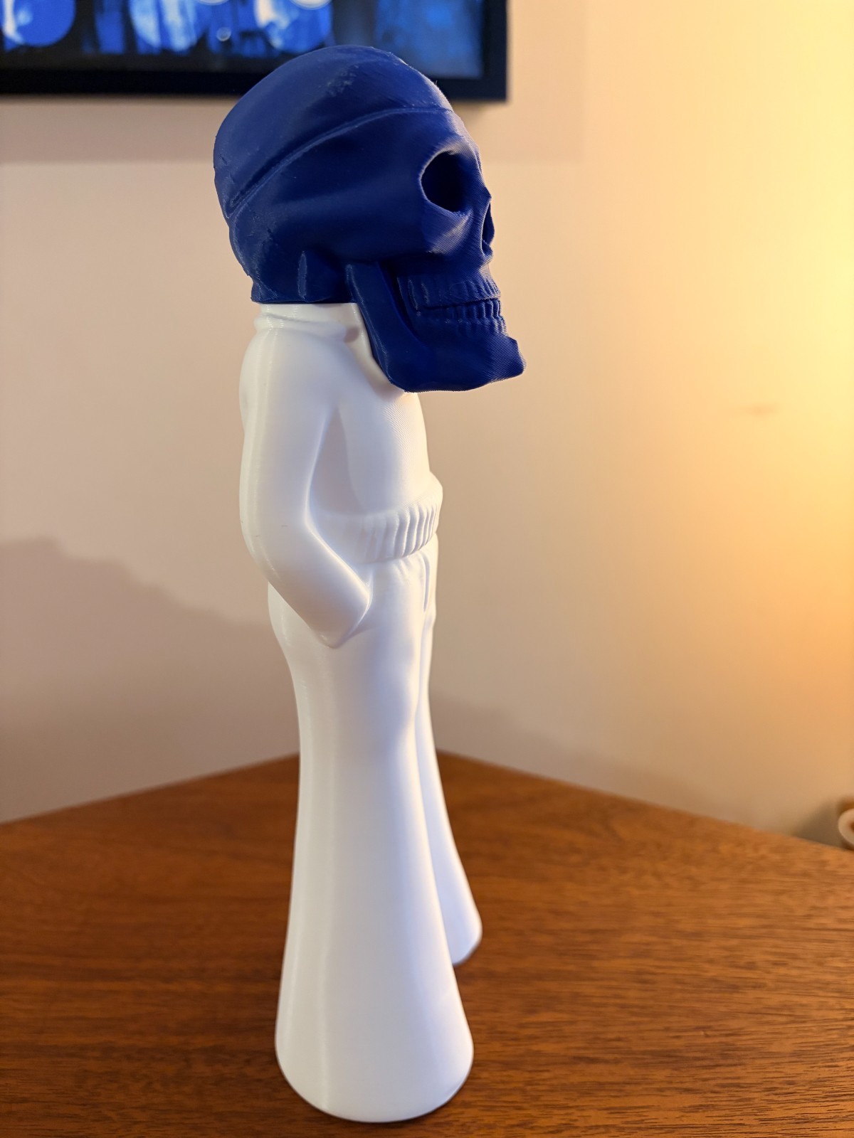 Frozen Charlotte Jack White Collectible Figurine 10″ Tall, Solid