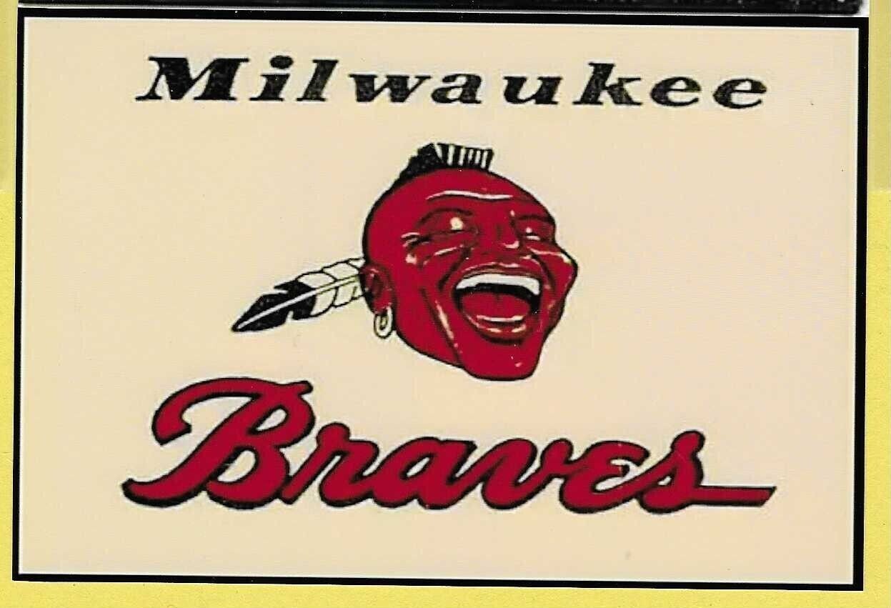 Fridge/Locker /Tool Box Magnet – Milwaukee braves