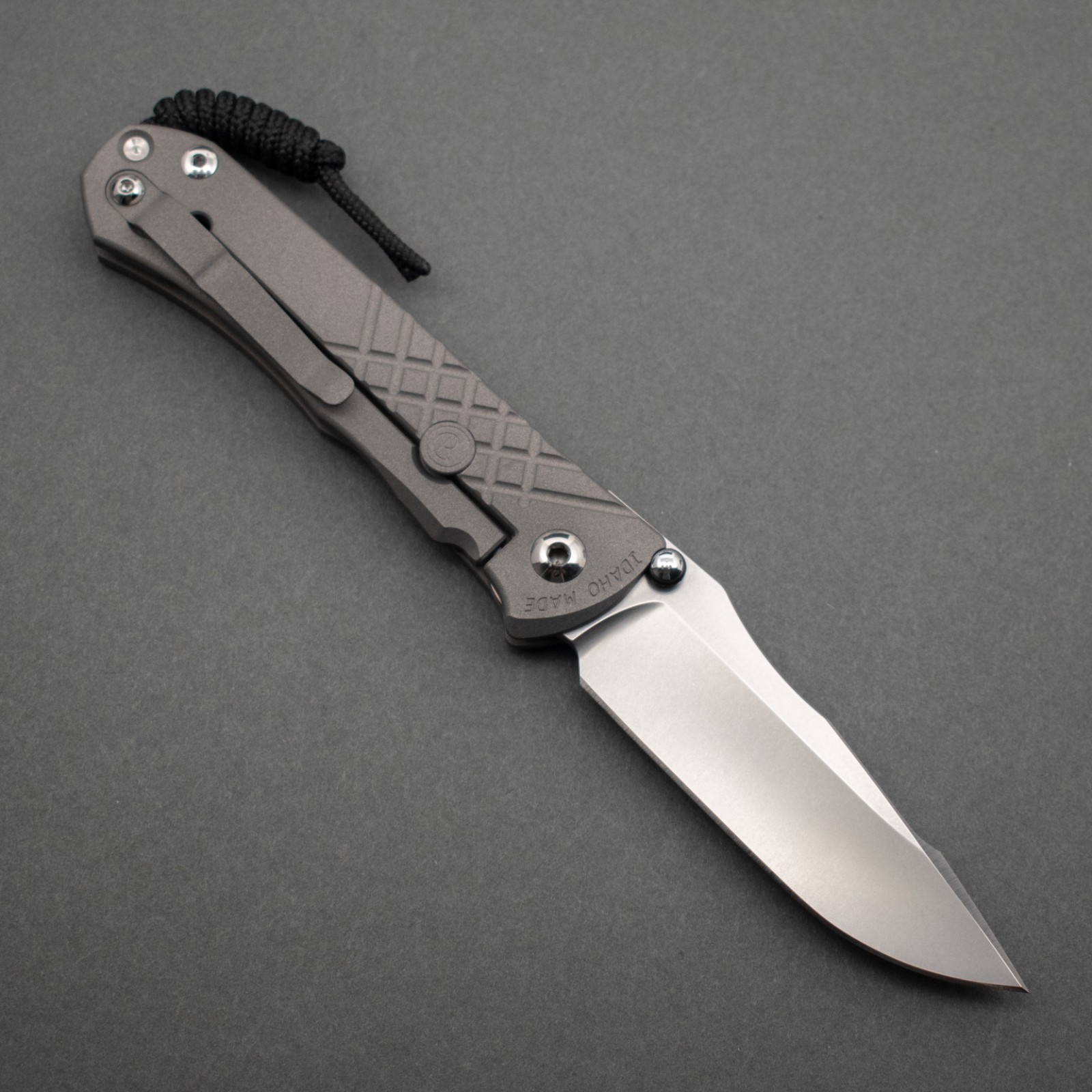 NEW! Chris Reeve Umnumzaan MagnaCut Drop Point, Sandblast, Full Kit, CRK Zaan DP