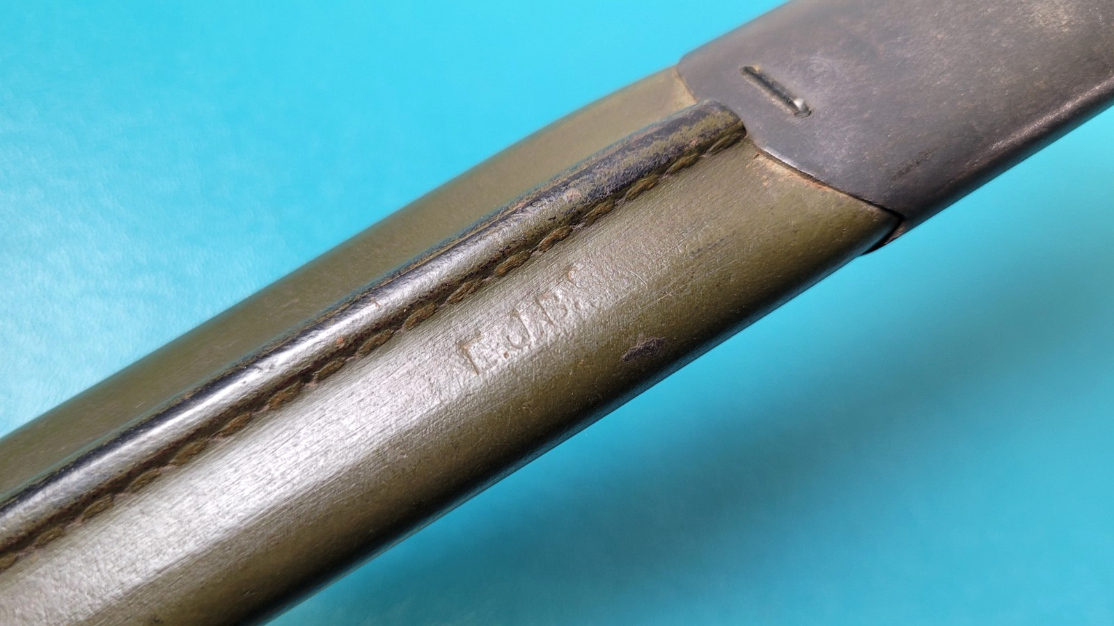 Superb WWI US Model 1917 Winchester Bayonet + Grafton & Knight Scabbard TR1369
